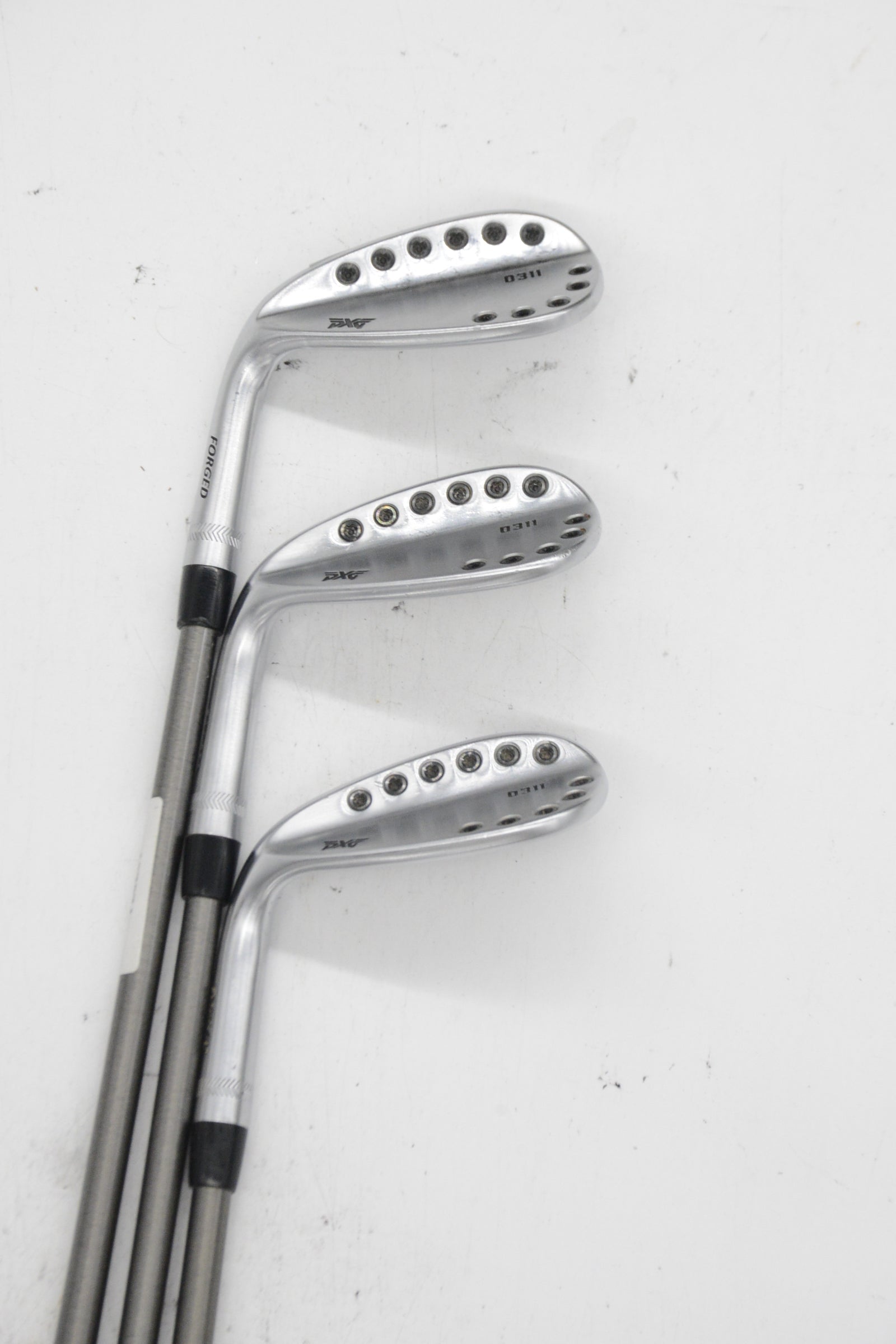 Lefty PXG 0311 Forged 50, 56, 60 Degree Wedge Set R Flex