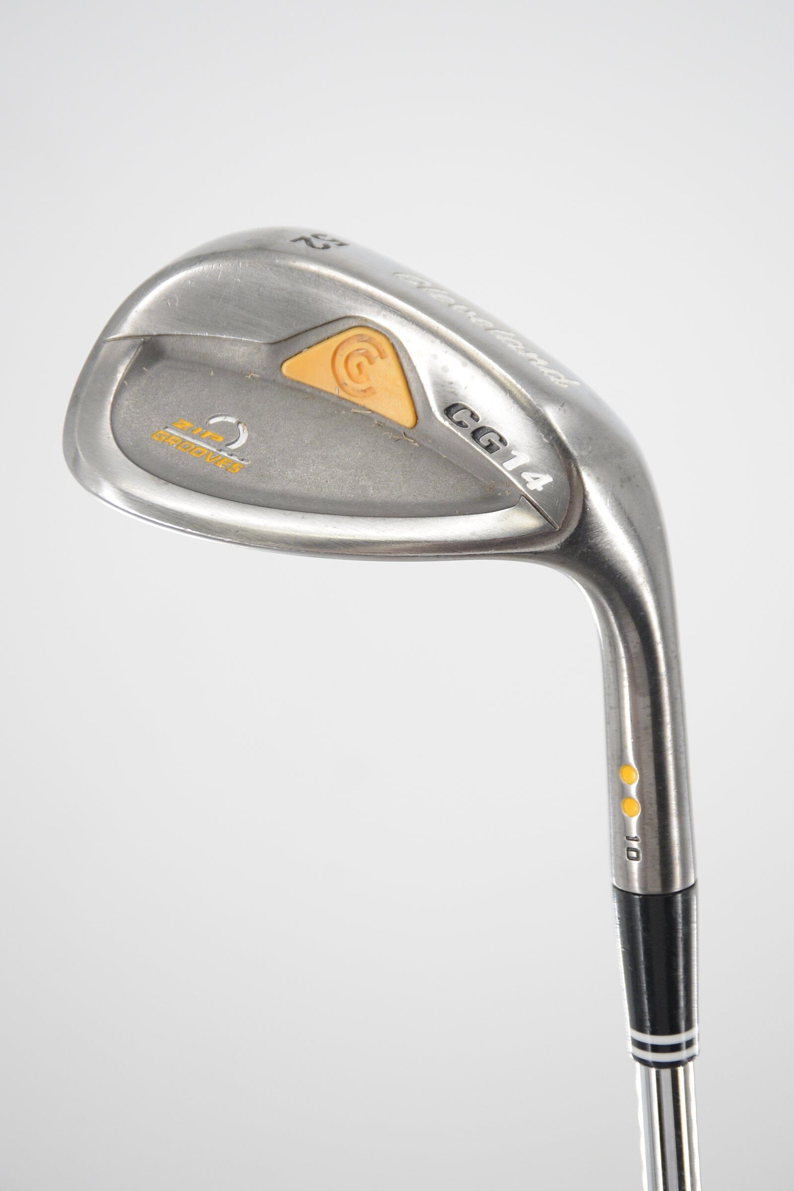 Cleveland CG14 Black Pearl 52 Degree Wedge Wedge Flex 35.5" Golf Clubs GolfRoots 