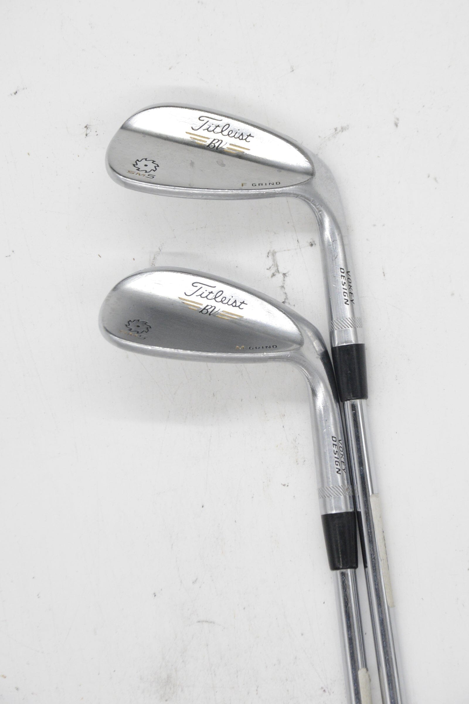 Titleist Vokey SM5 Tour Chrome 52 & 56 Degree Wedge Set R Flex