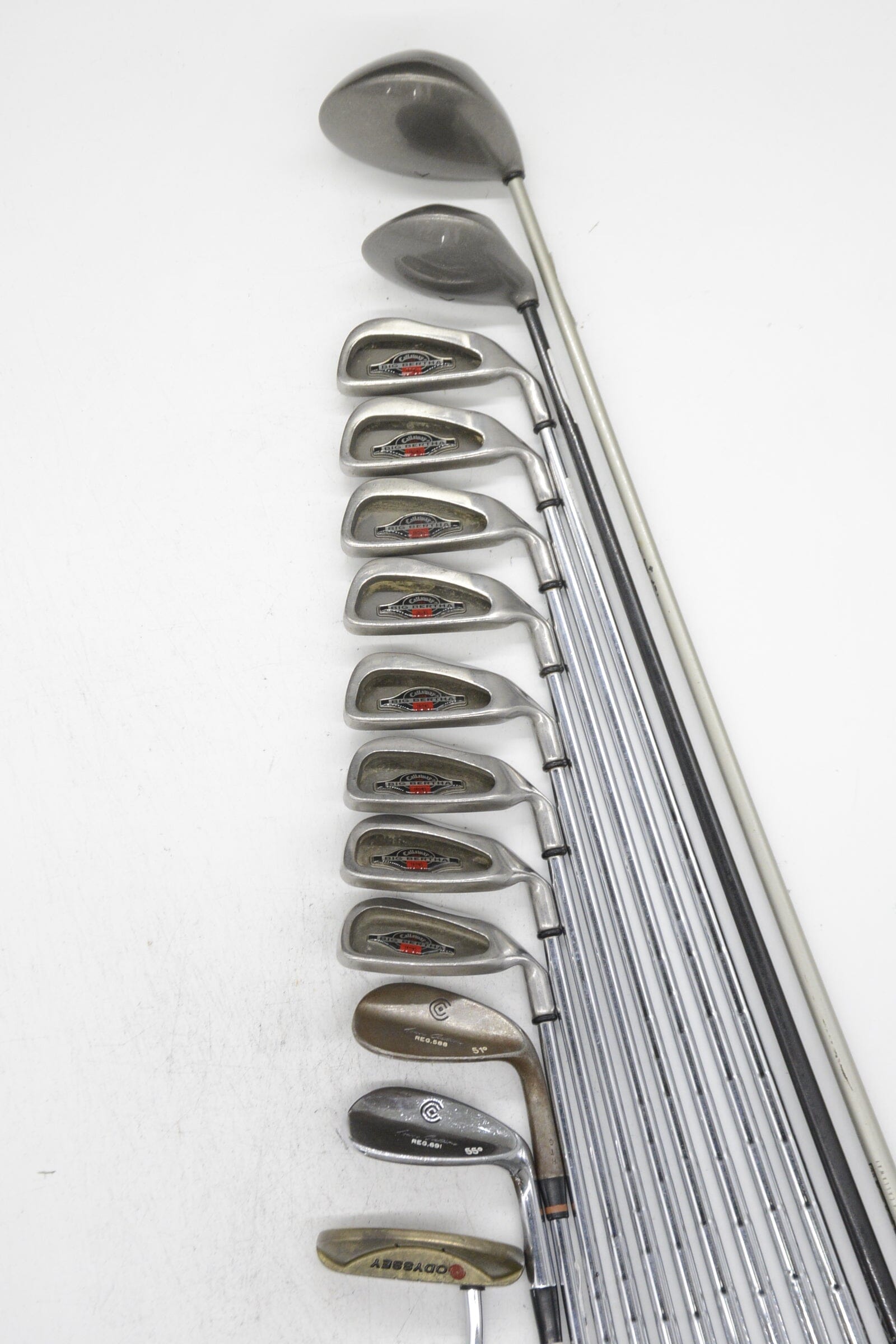 Callaway Big Bertha 1994 Mixed Full Set R Flex Std Length
