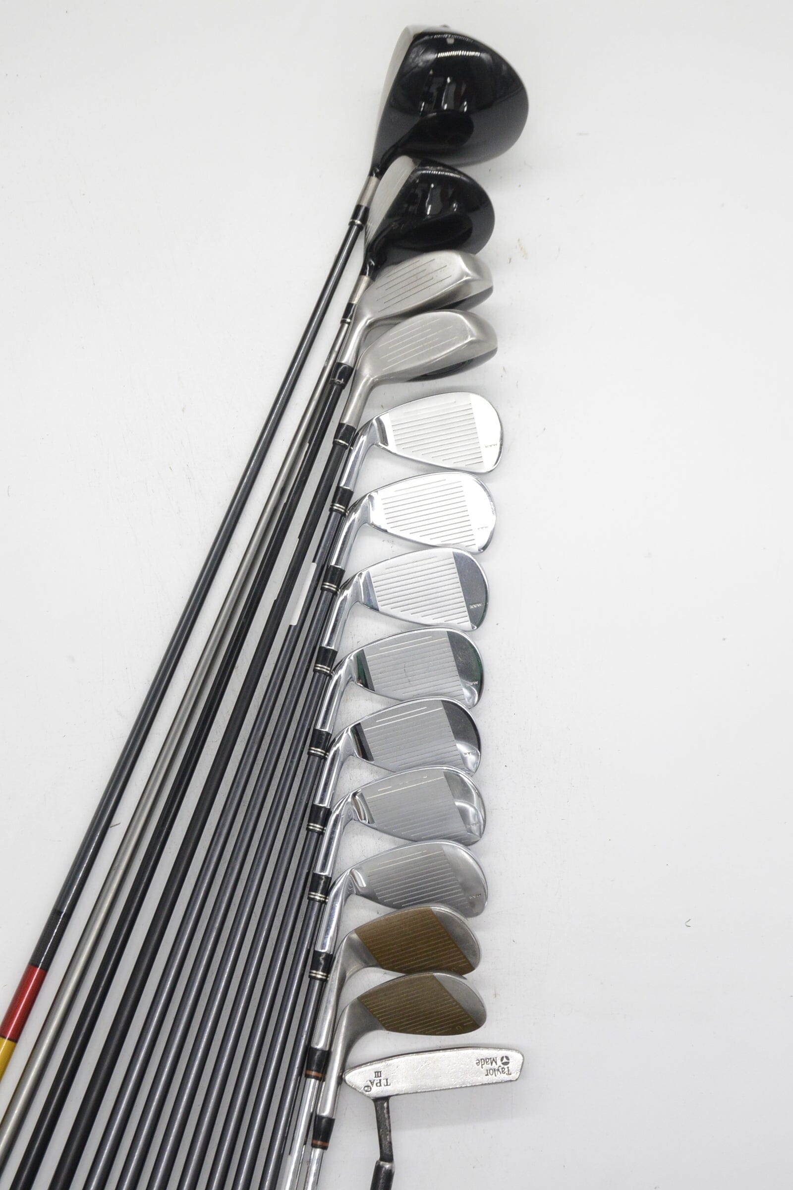 TaylorMade R7 CGB Mixed Full Set R Flex -0.25" Golf Clubs GolfRoots 