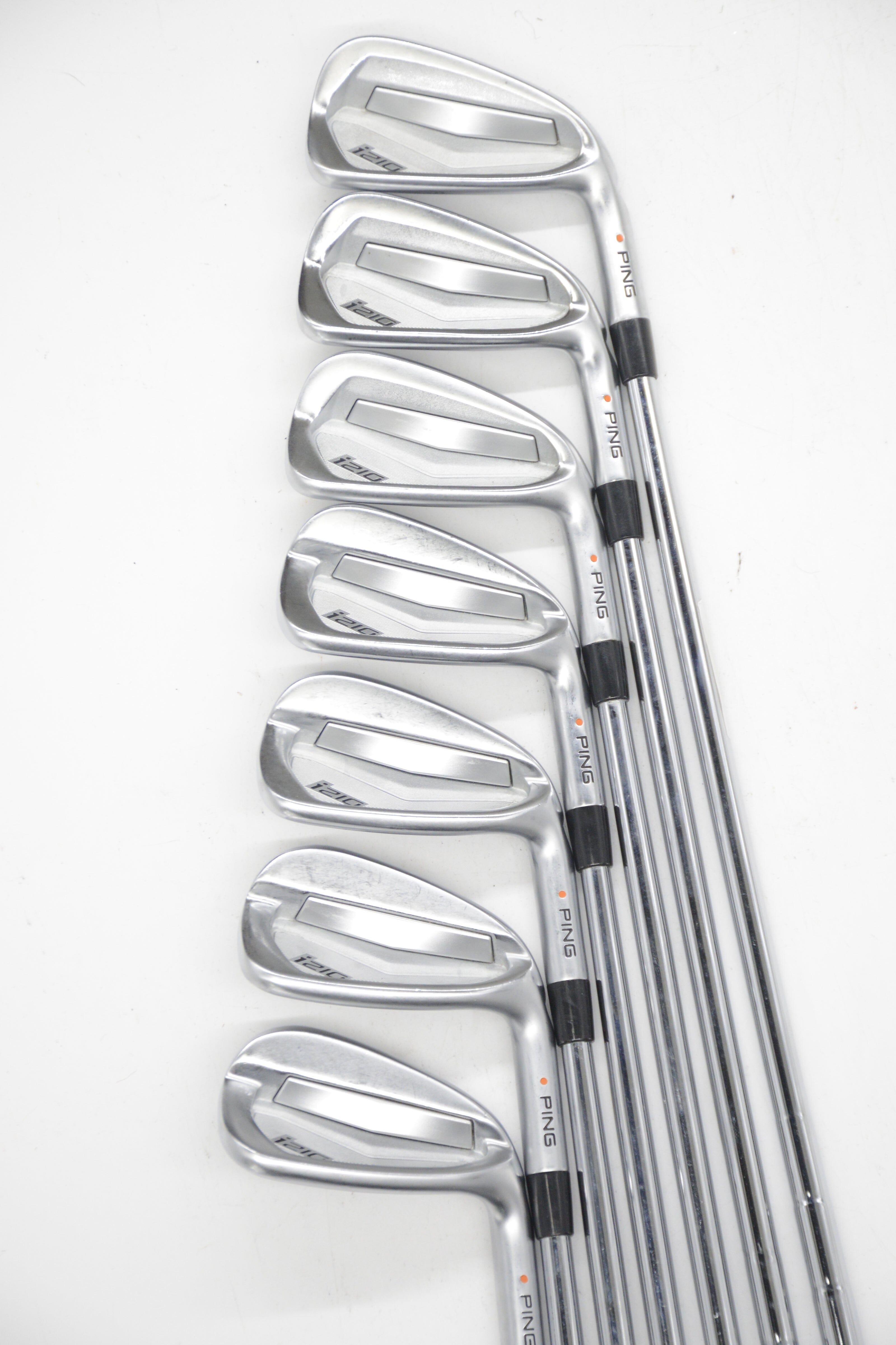 Ping I210 4-PW Iron Set S Flex +0.25" Golf Clubs GolfRoots 