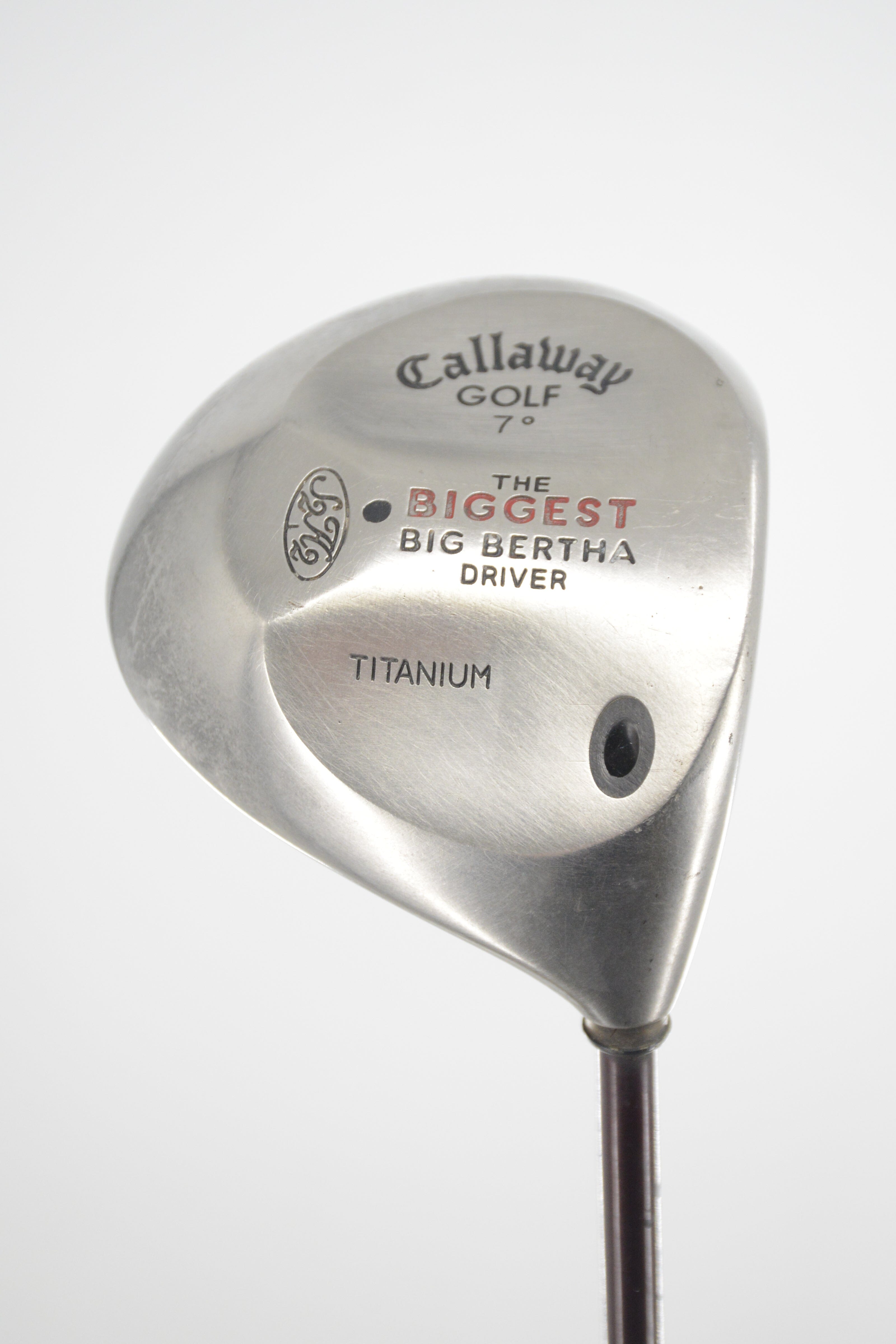 Callaway Biggest Big Bertha 7 Degree Driver S Flex 45" Golf Clubs GolfRoots 