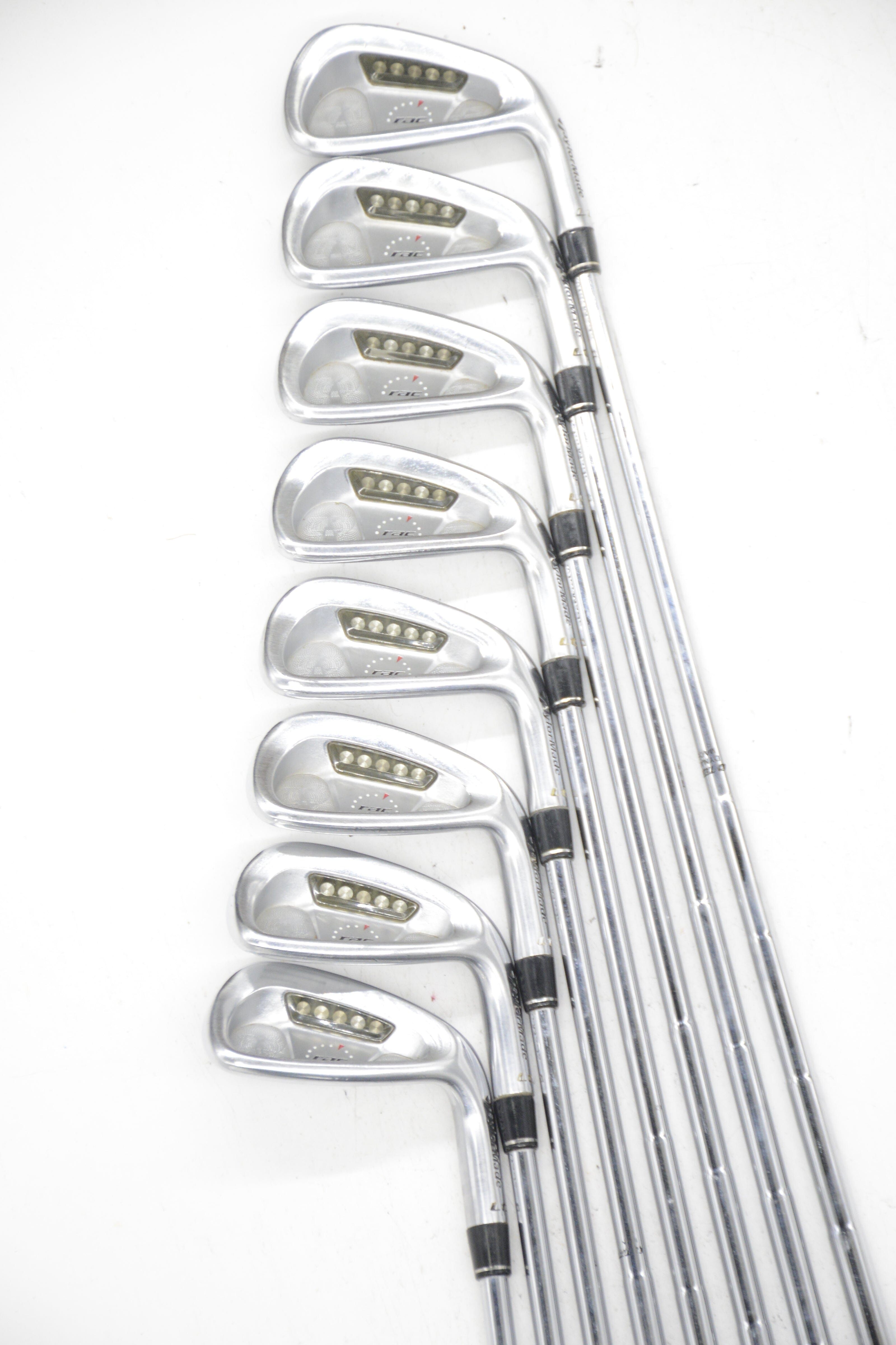 TaylorMade Rac LT 3-PW Iron Set S Flex -0.25" Golf Clubs GolfRoots 