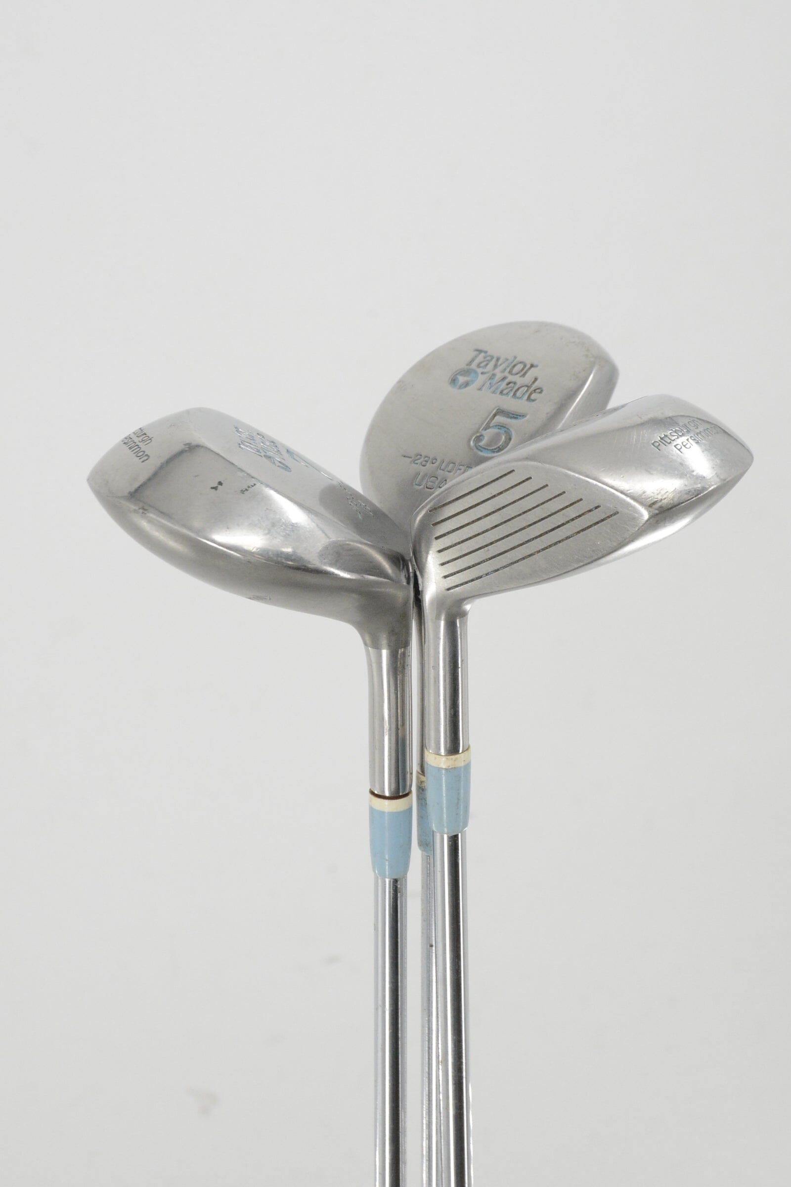 Women's TaylorMade MetalWood 4W, 5W, 7W Wood Set W Flex Golf Clubs GolfRoots 