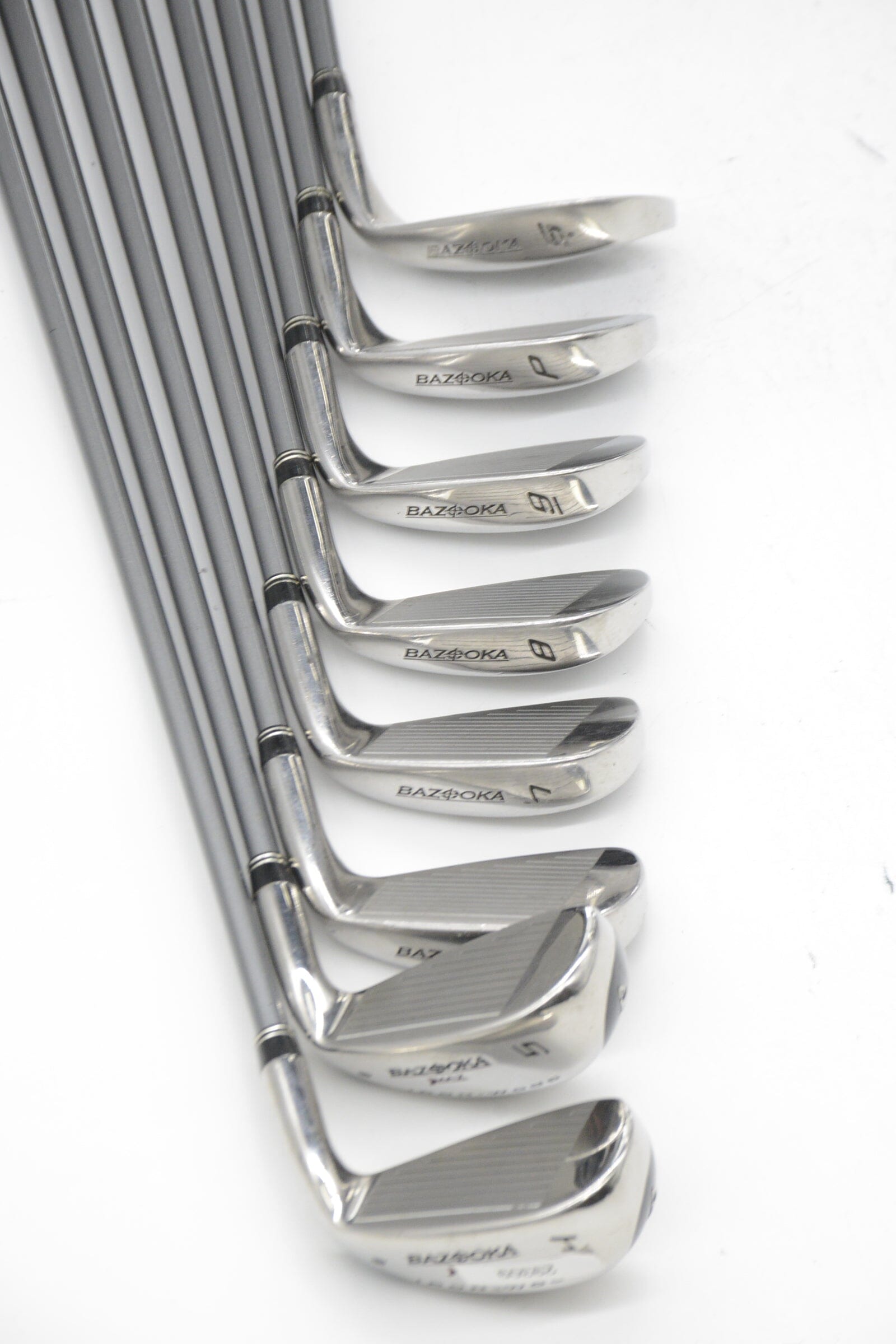 Lefty Tour Edge Bazooka JMAX 4-PW, SW Iron Set SR Flex -0.25" Golf Clubs GolfRoots 