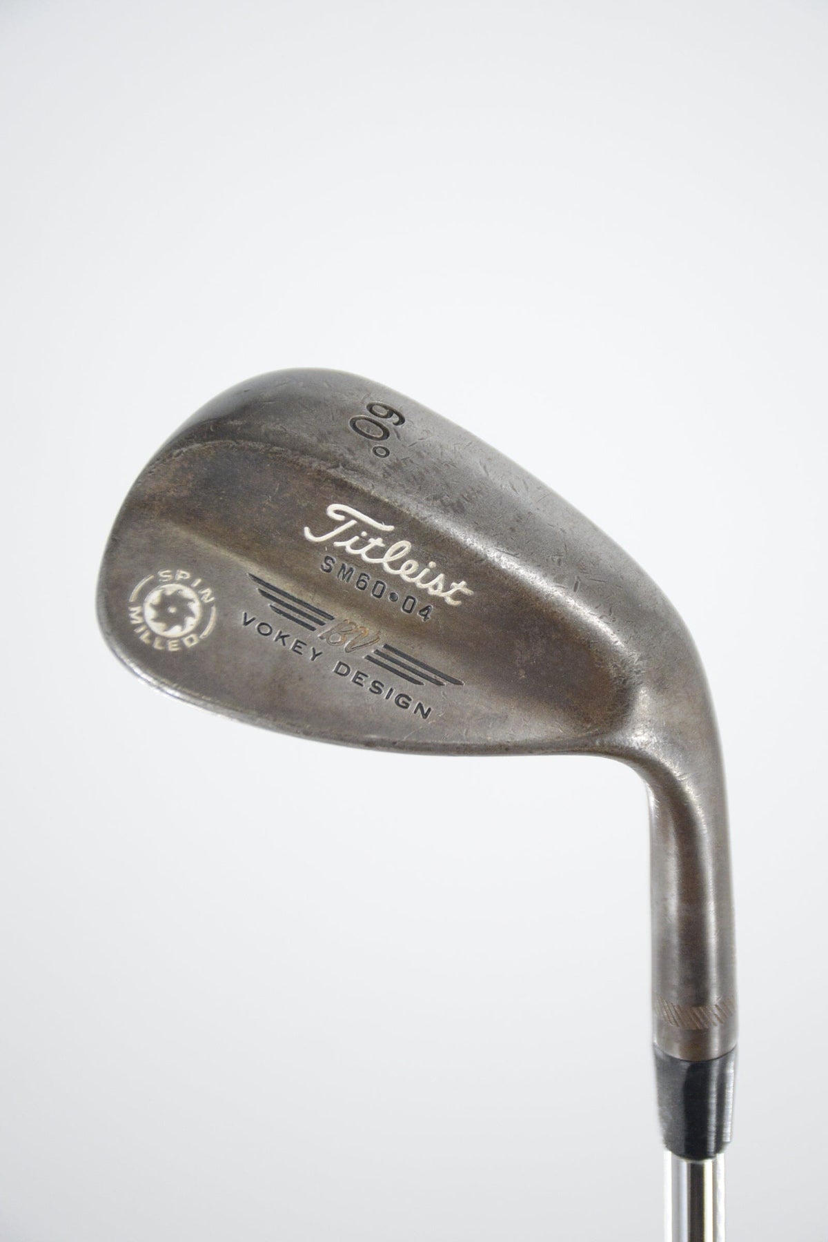 Titleist Vokey Spin Milled Black Nickel 60 Degree Wedge Wedge Flex 36" Golf Clubs GolfRoots 
