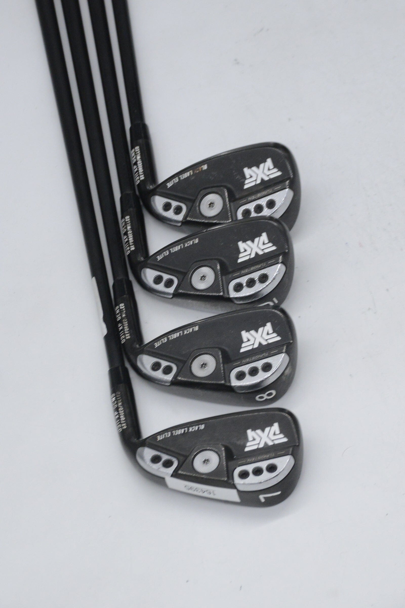 Women's PXG 0311XP Gen 5 Black Label Elite 7-PW Iron Set W Flex +0.25" Golf Clubs GolfRoots 