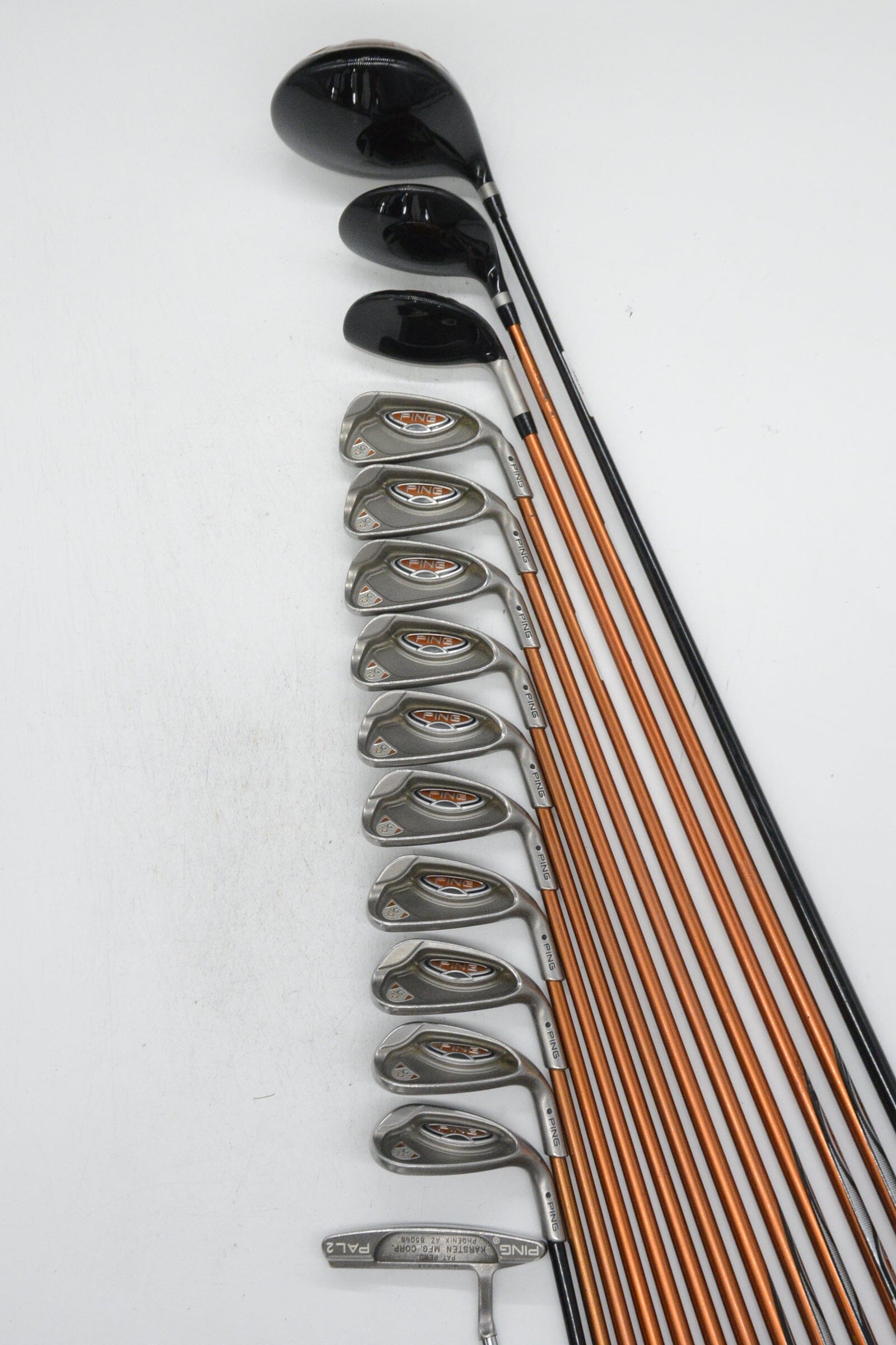 Ping G15 Mixed Full Set R Flex -0.75" Golf Clubs GolfRoots 