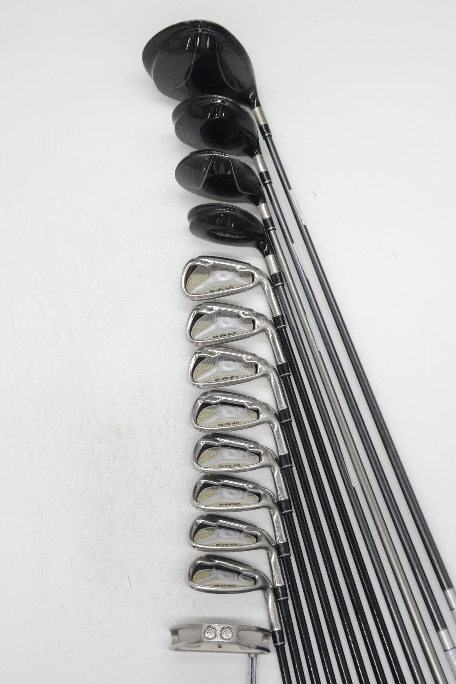 Women's TaylorMade Burner '09 Mixed Full Set W Flex -0.5" Golf Clubs GolfRoots 