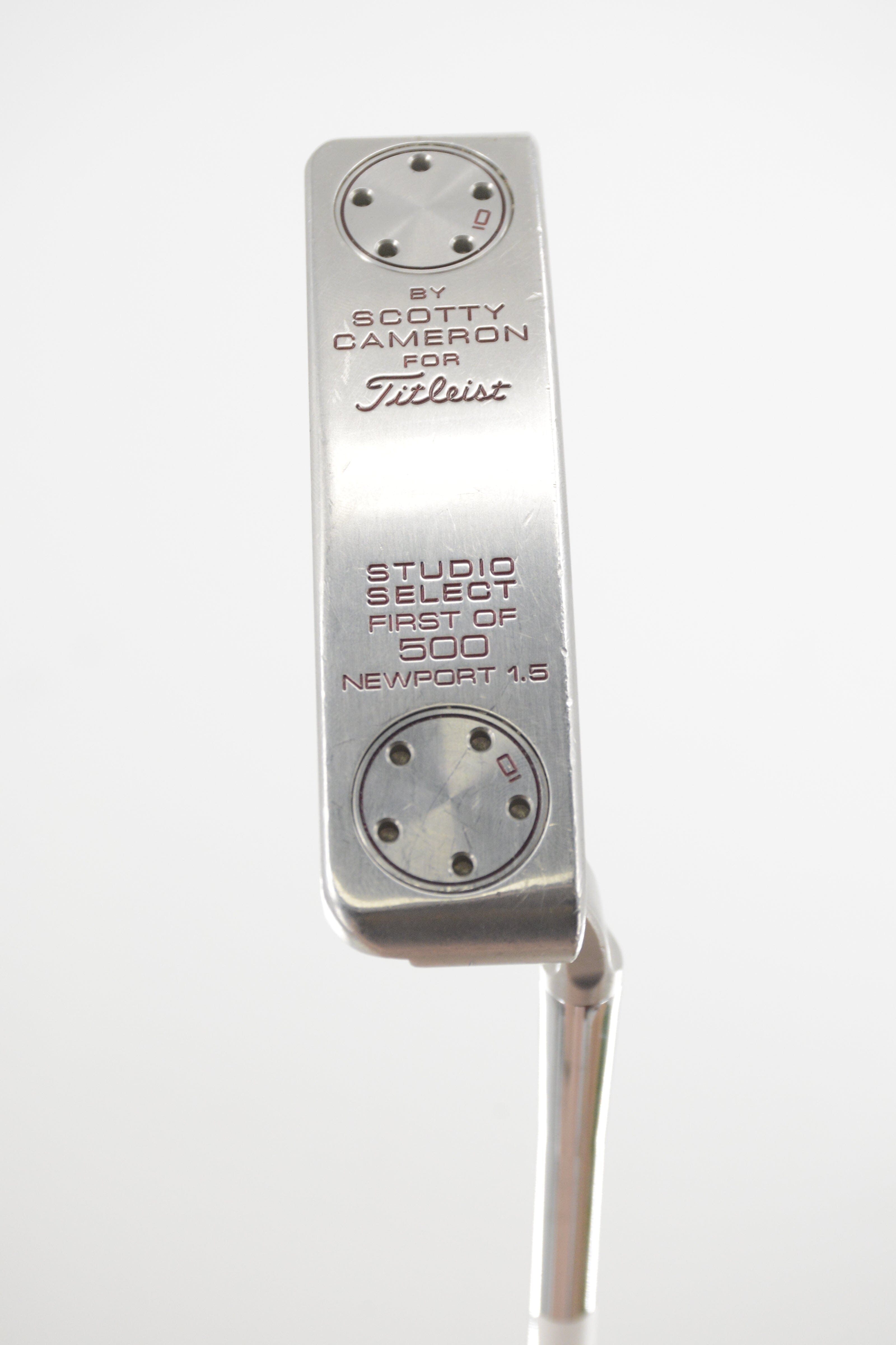 Scotty Cameron Studio Select First of 500 Newport 1.5 Putter 35.5" Golf Clubs GolfRoots 