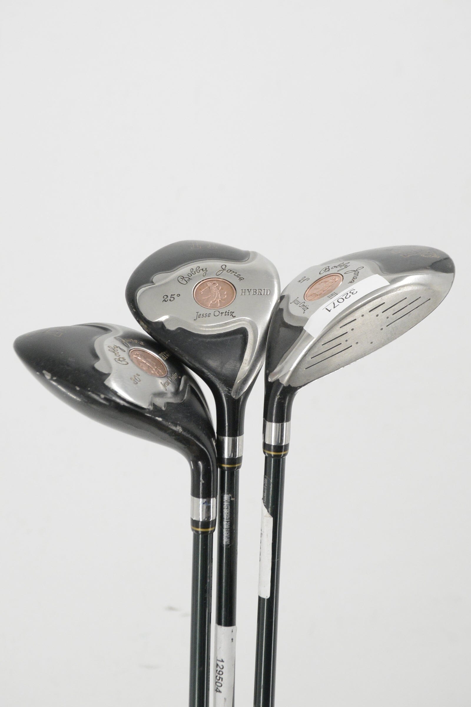 Bobby Jones Jesse Ortiz 3H, 4H, 5H Hybrid Set S Flex Golf Clubs GolfRoots 