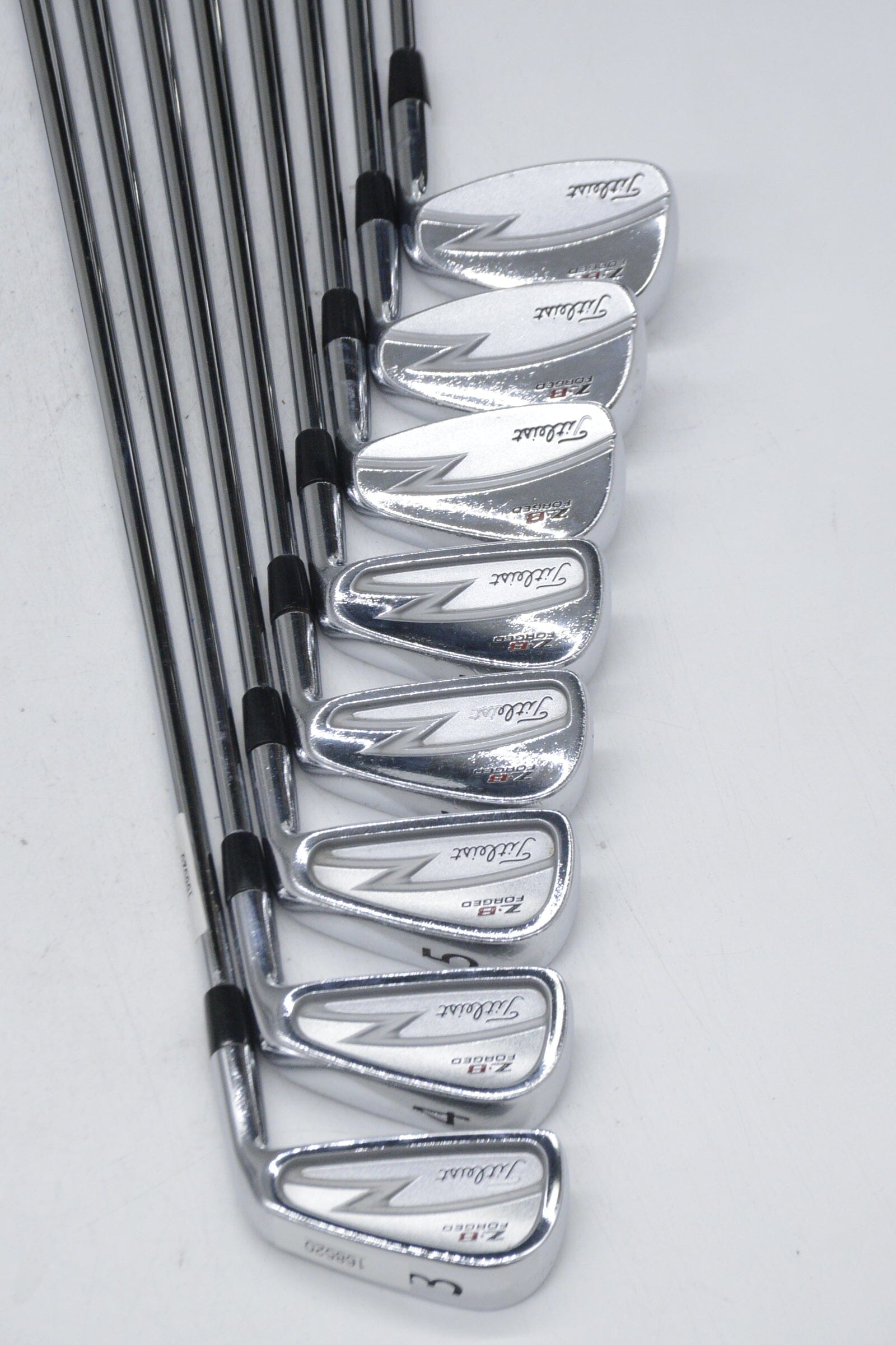 Titleist Zb Blend Forged 3-PW Iron Set S Flex +0.5" Golf Clubs GolfRoots 