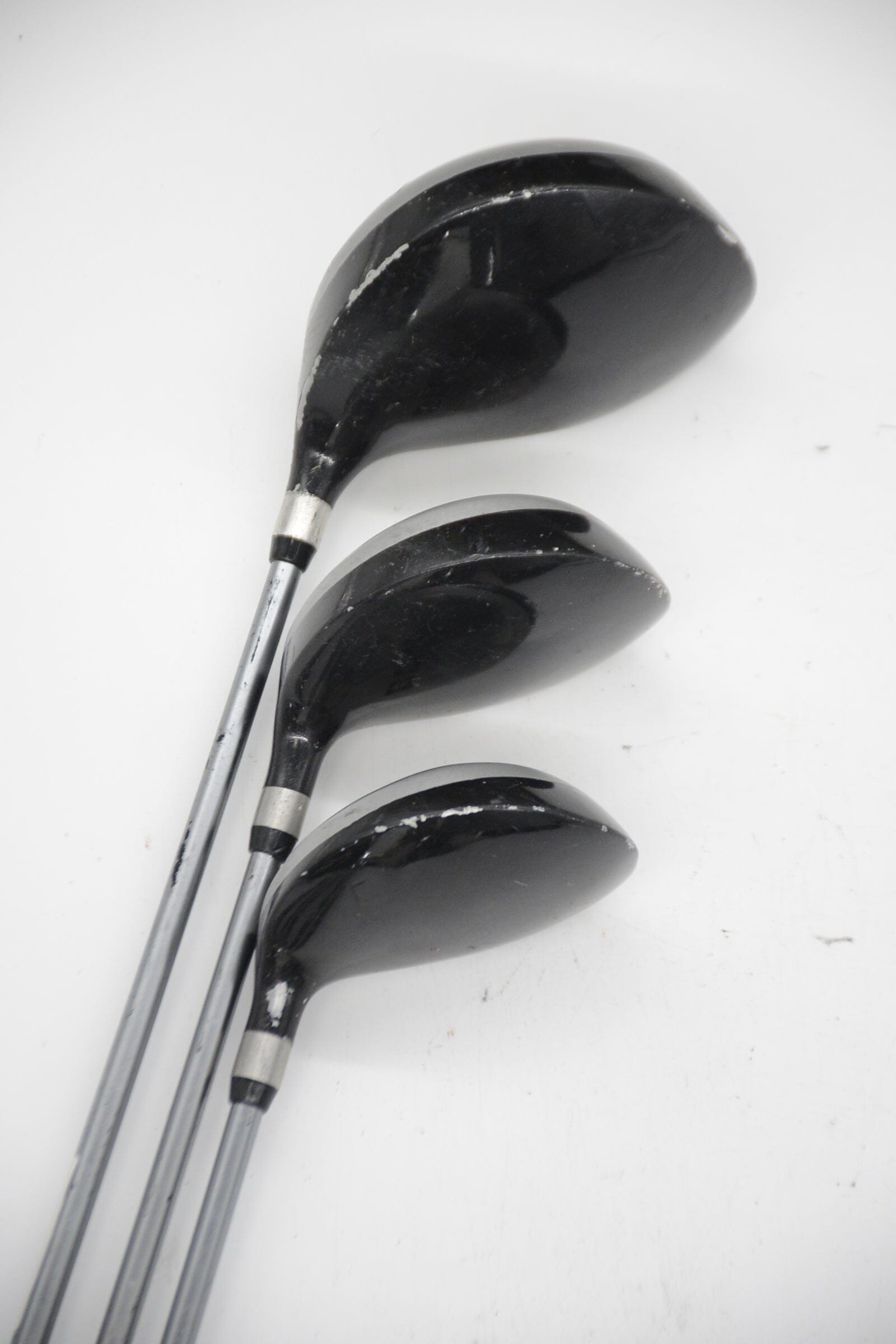 Lefty MaxFli Dunlop DDH D, 3W, 5W Wood Set R Flex Golf Clubs GolfRoots 
