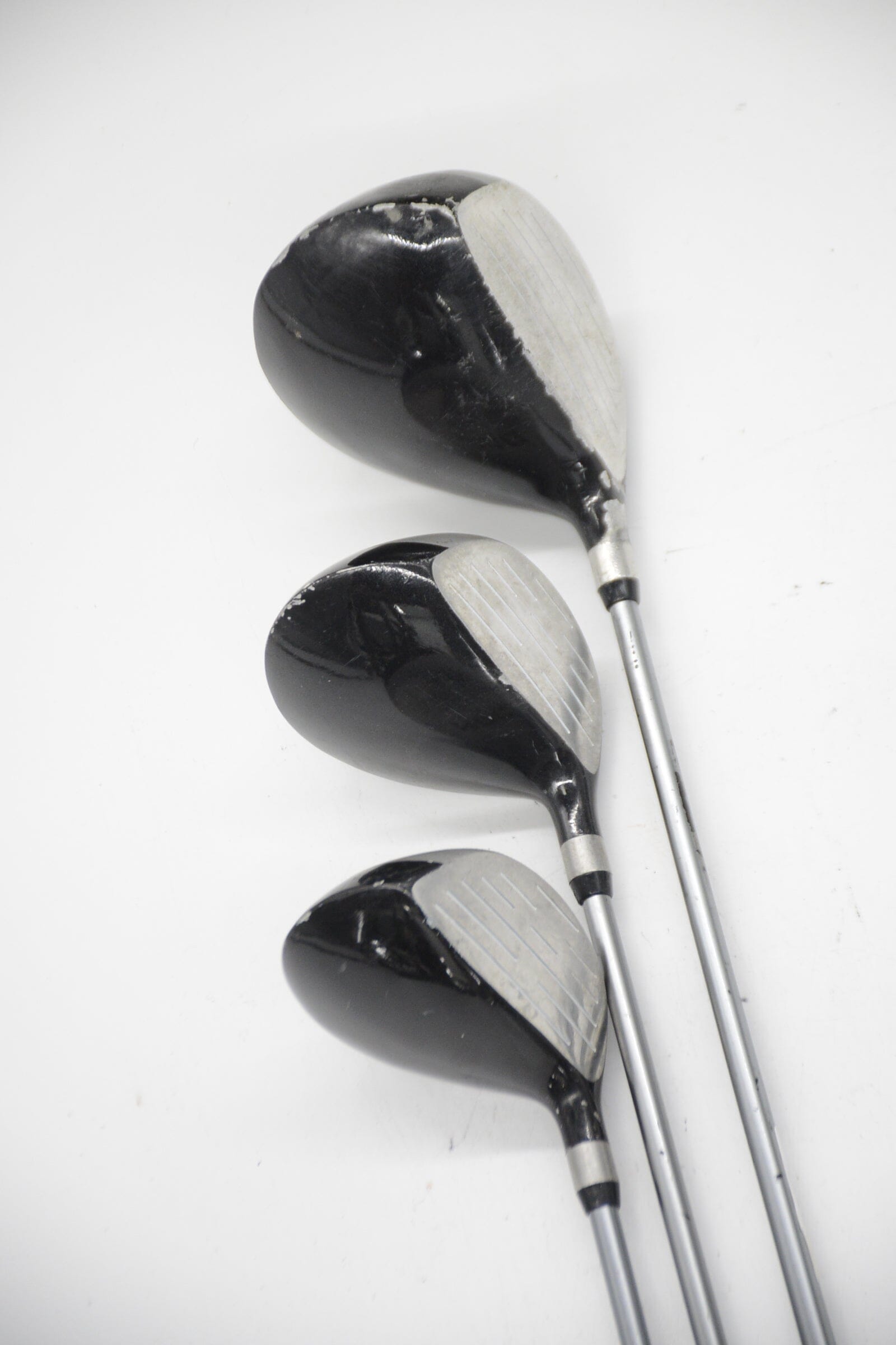 Lefty MaxFli Dunlop DDH D, 3W, 5W Wood Set R Flex Golf Clubs GolfRoots 