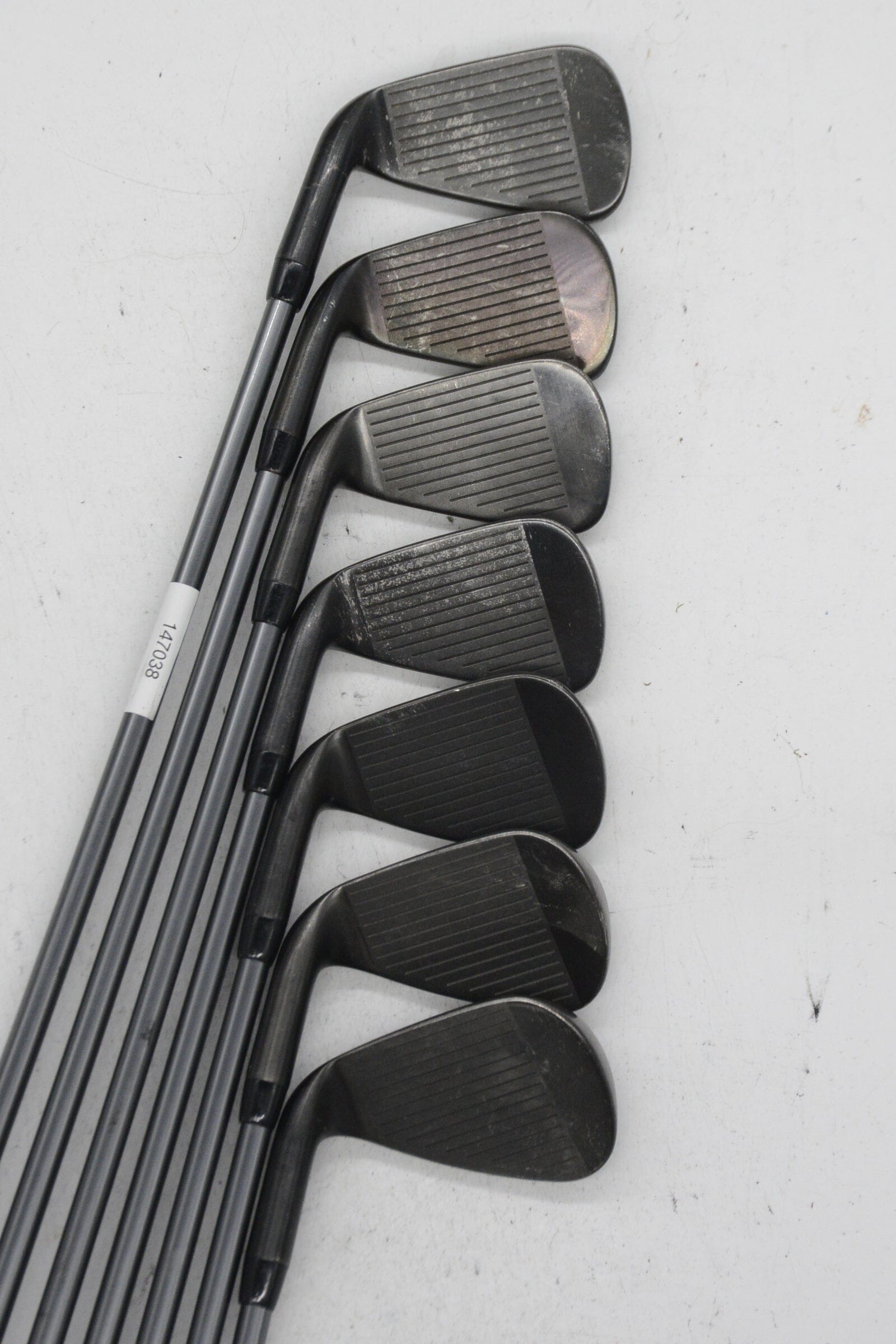 Women's Callaway RAZR X Black 4-PW Iron Set W Flex +0.25" Golf Clubs GolfRoots 