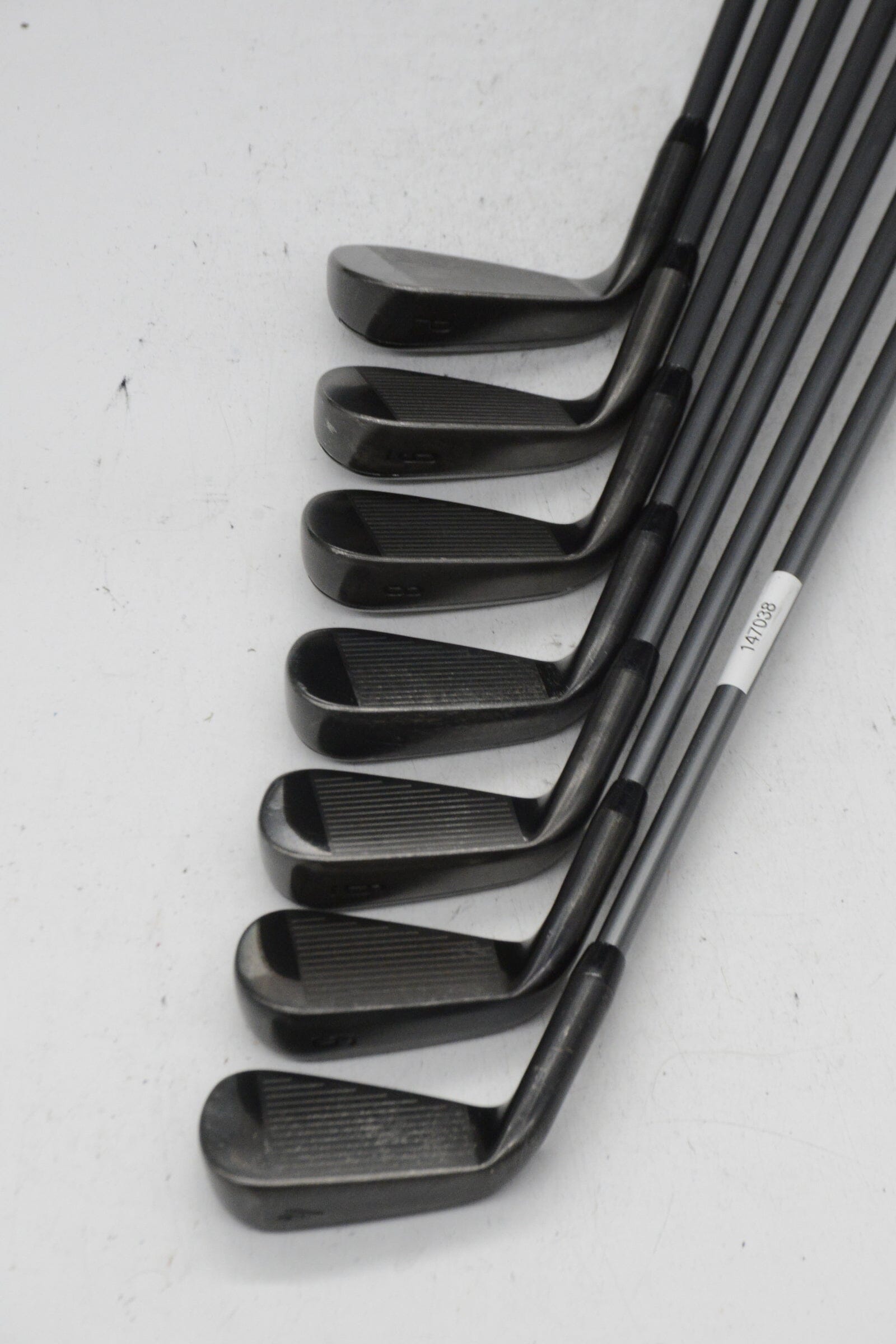 Women's Callaway RAZR X Black 4-PW Iron Set W Flex +0.25" Golf Clubs GolfRoots 