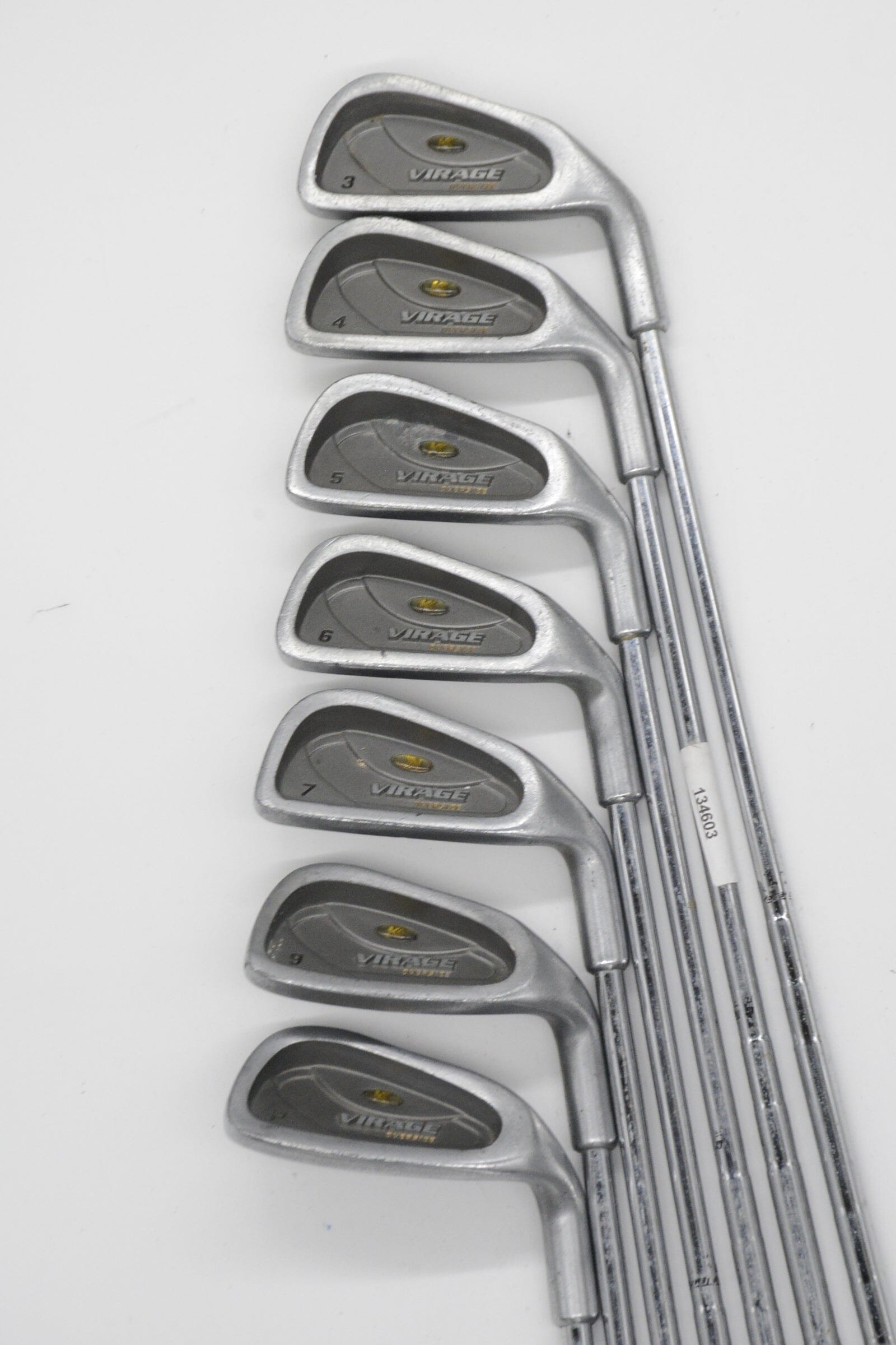 Virage Oversize 3-7, 9-PW Iron Set S Flex 36.75" Golf Clubs GolfRoots 