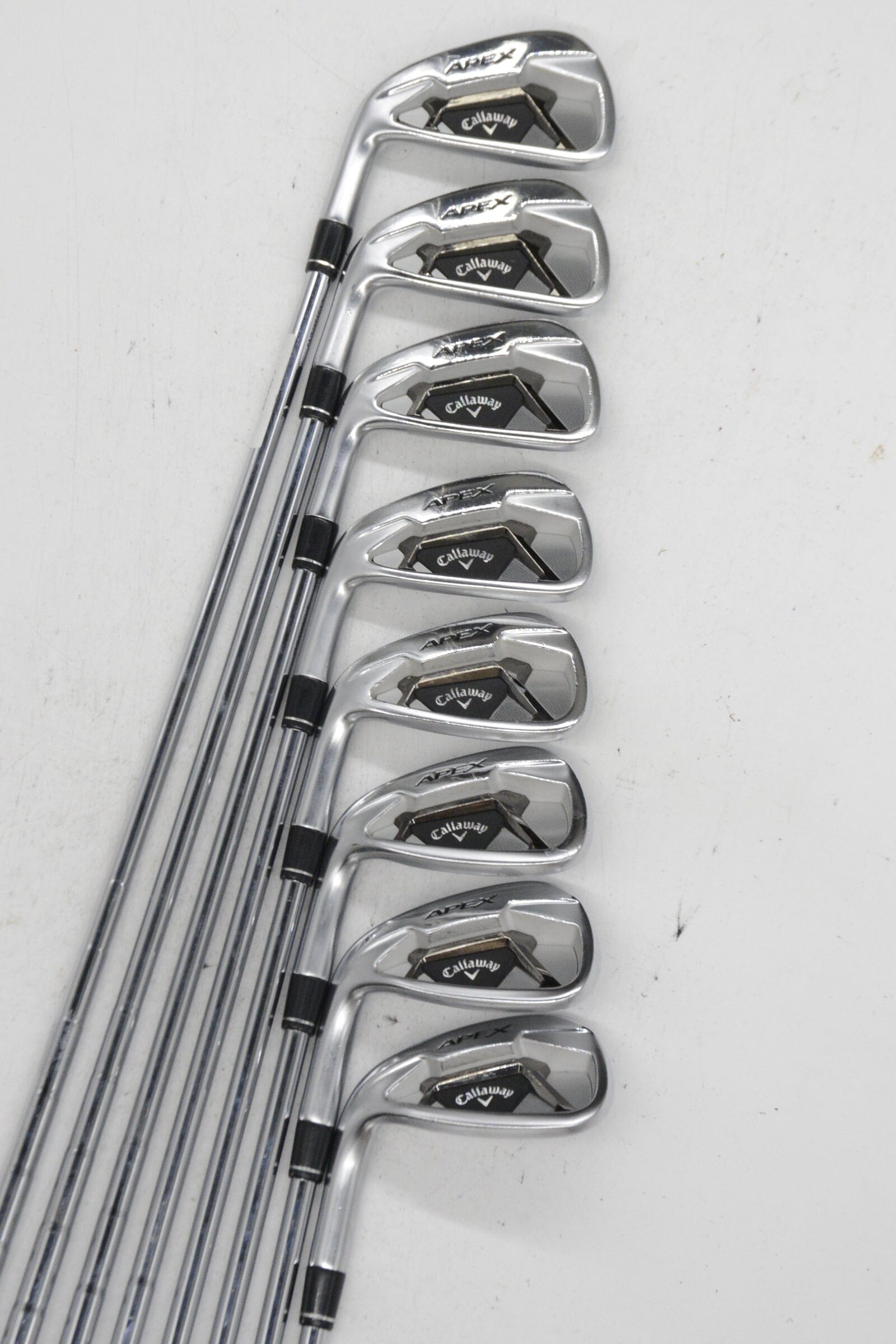 Lefty Callaway Apex 21 4-AW Iron Set S Flex Std Length Golf Clubs GolfRoots 