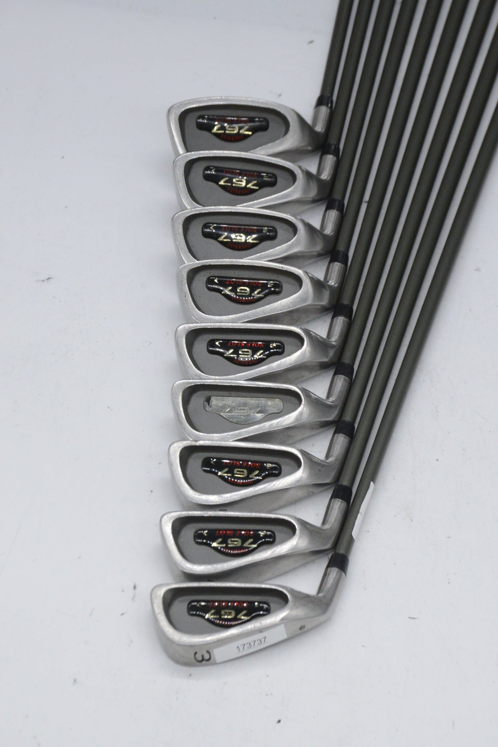 Lefty 767 Oversize Sole Slot 3-PW, SW Iron Set R Flex +0.25"