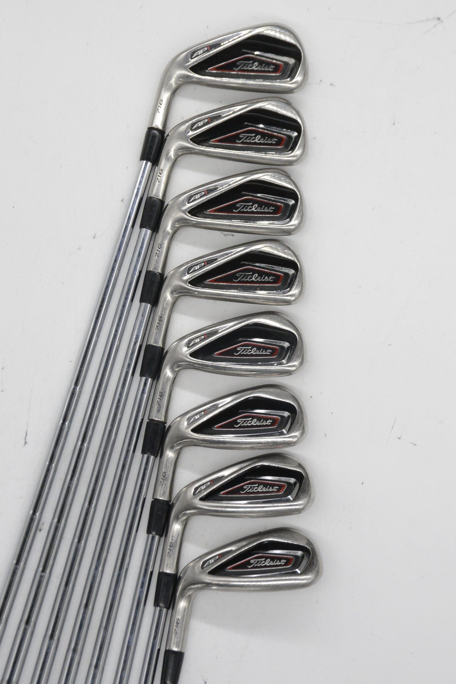 Lefty Titleist 716 AP1 4-AW Iron Set S Flex Std Length Golf Clubs GolfRoots 