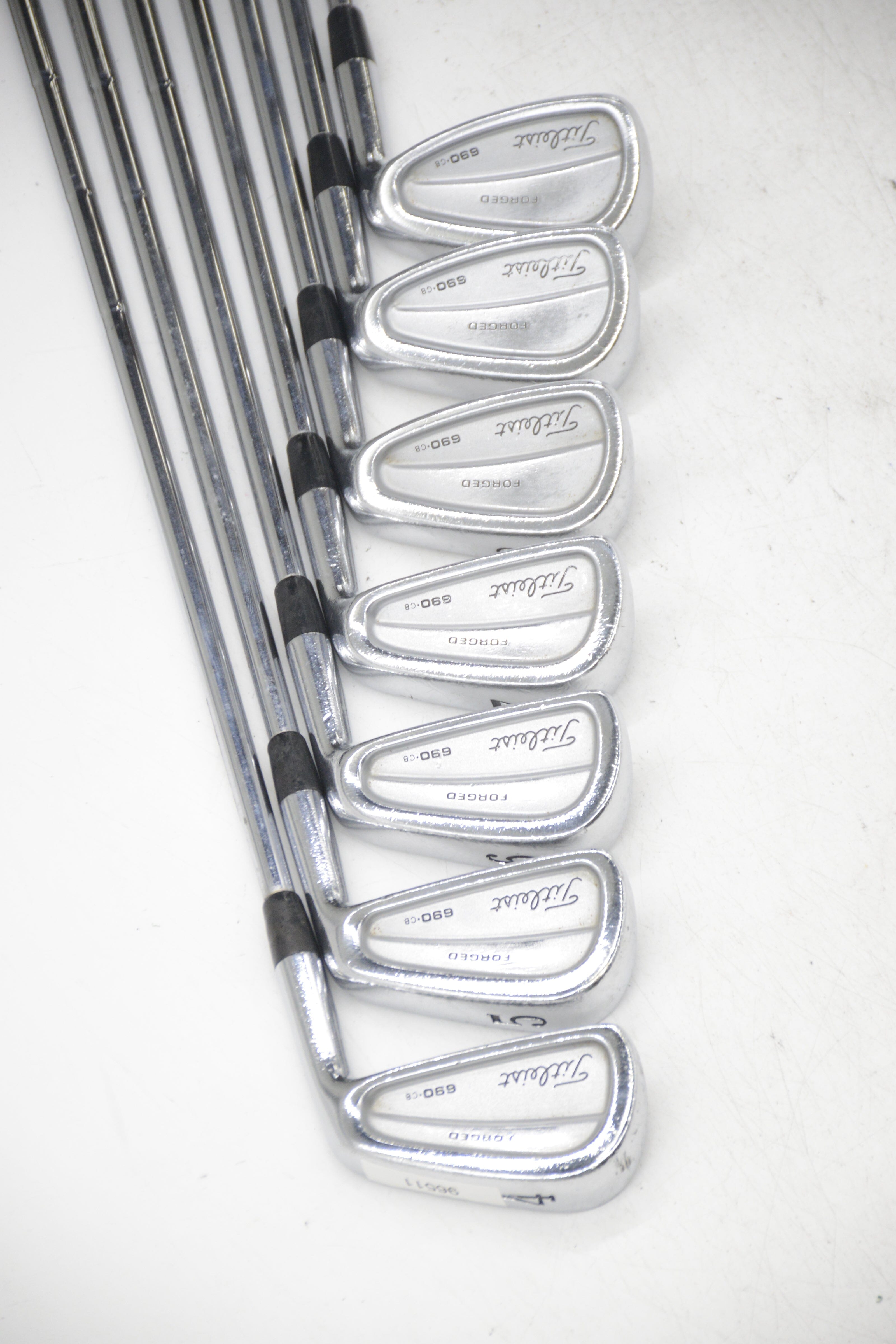 Titleist 690 CB Forged 4-PW Iron Set S Flex Std Length Golf Clubs GolfRoots 