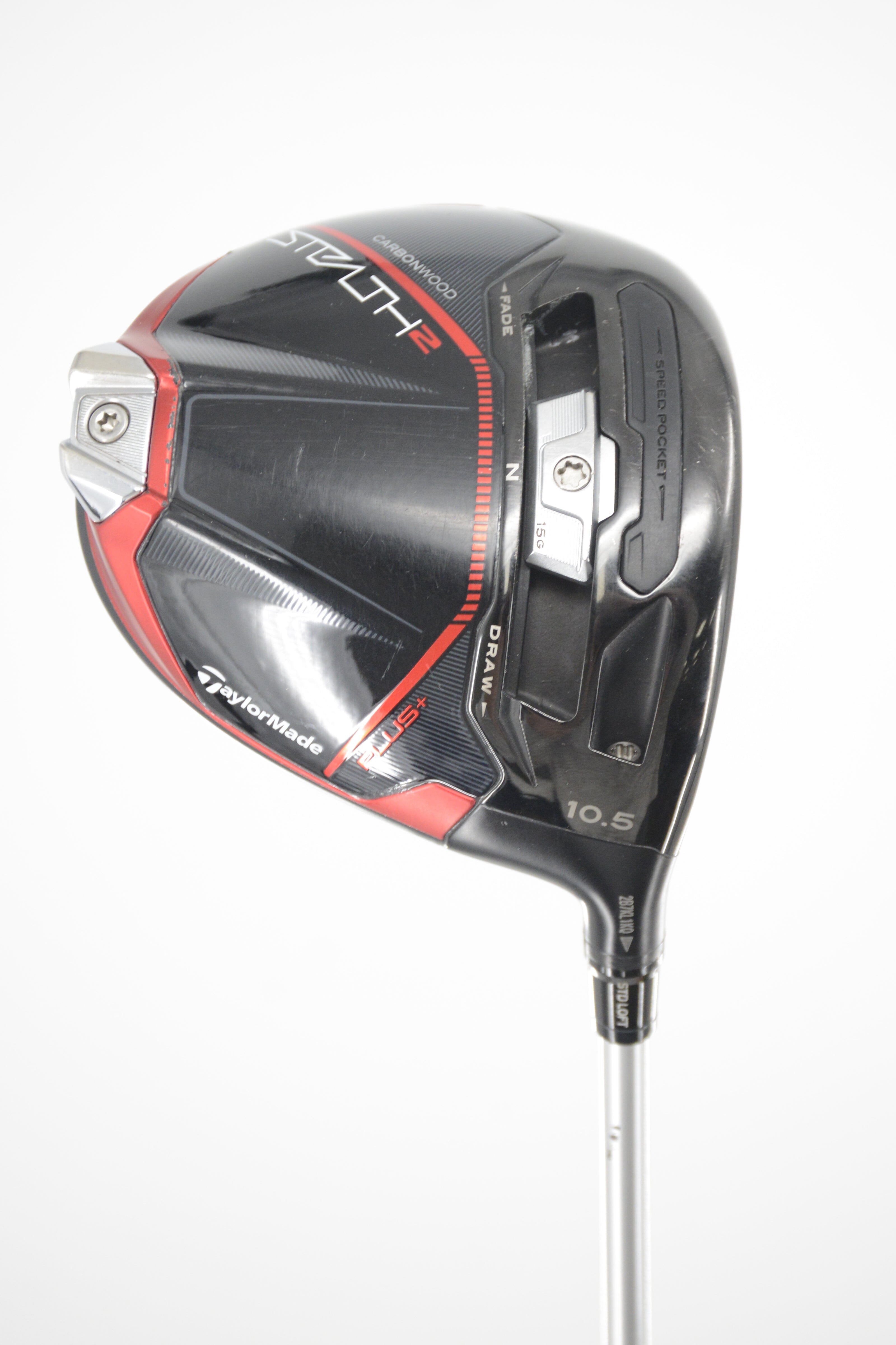 TaylorMade Stealth 2 Plus 10.5 Degree Driver S Flex 45.5" Golf Clubs GolfRoots 