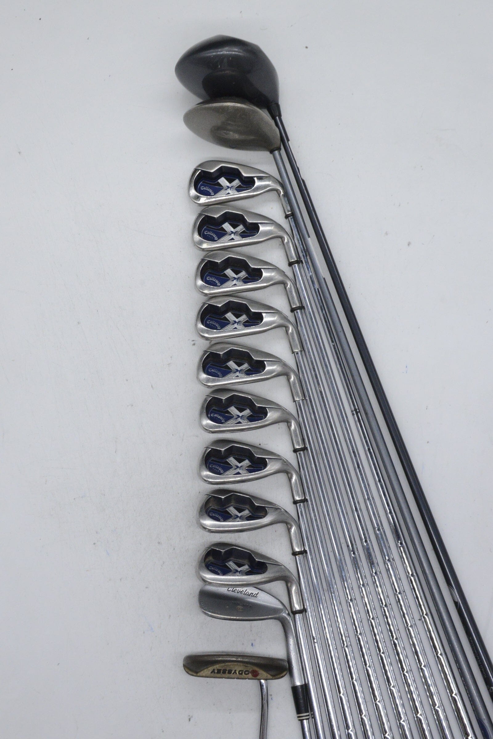 Callaway X-18 Mixed Full Set Uniflex Std Length Golf Clubs GolfRoots 