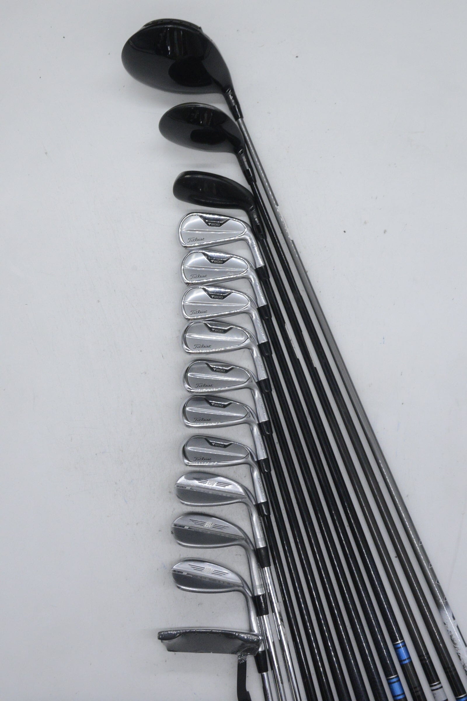 Titleist T200 2021 Mixed Full Set S Flex -0.5" Golf Clubs GolfRoots 