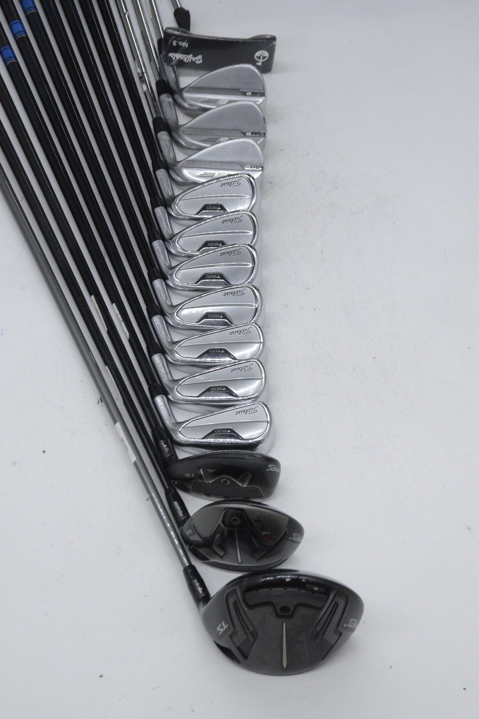 Titleist T200 2021 Mixed Full Set S Flex -0.5" Golf Clubs GolfRoots 