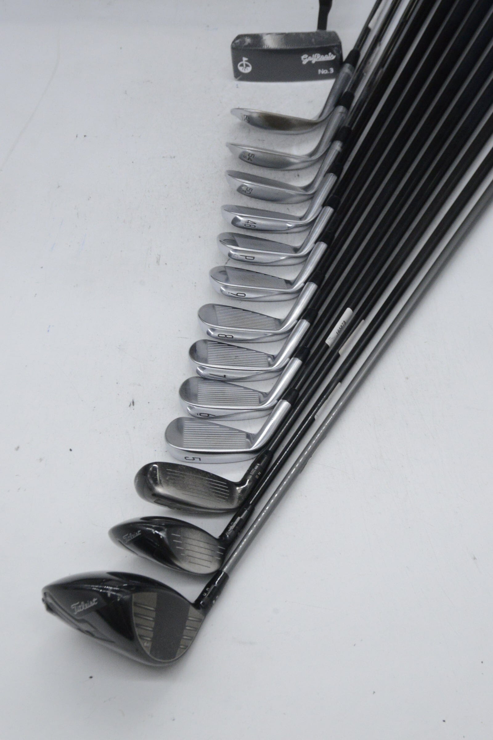 Titleist T200 2021 Mixed Full Set S Flex -0.5" Golf Clubs GolfRoots 