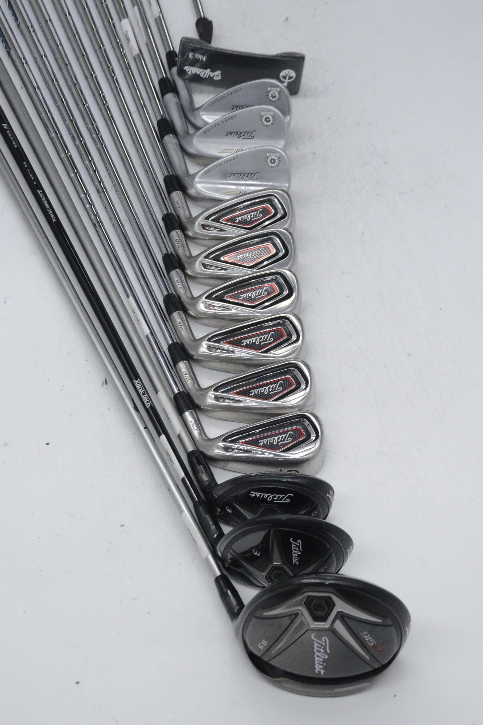 Titleist 716 AP1 Mixed Full Set S Flex +0.25" Golf Clubs GolfRoots 