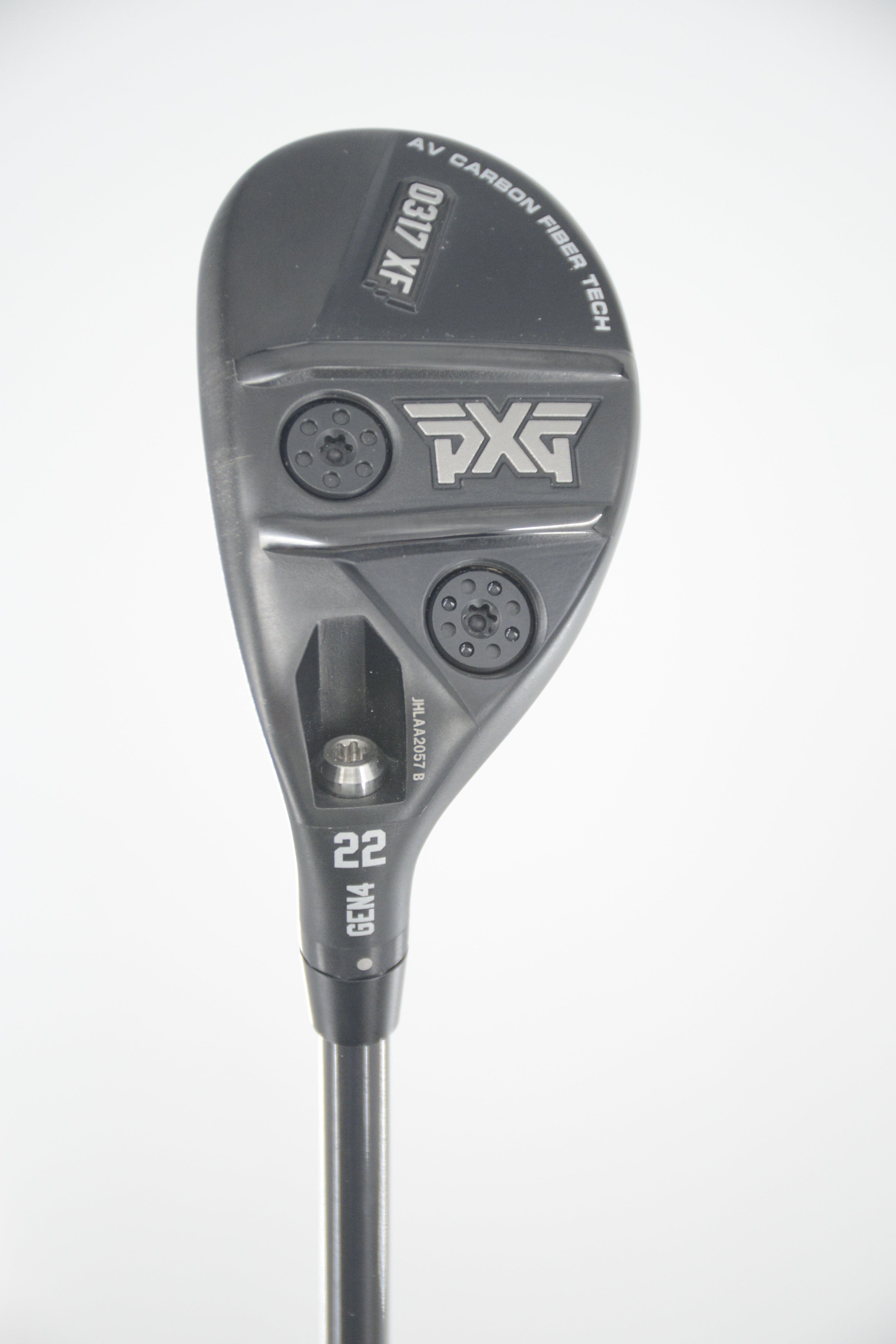 Lefty PXG 0317Xf Gen 4 22 Degree Hybrid R Flex 38.5" Golf Clubs GolfRoots 