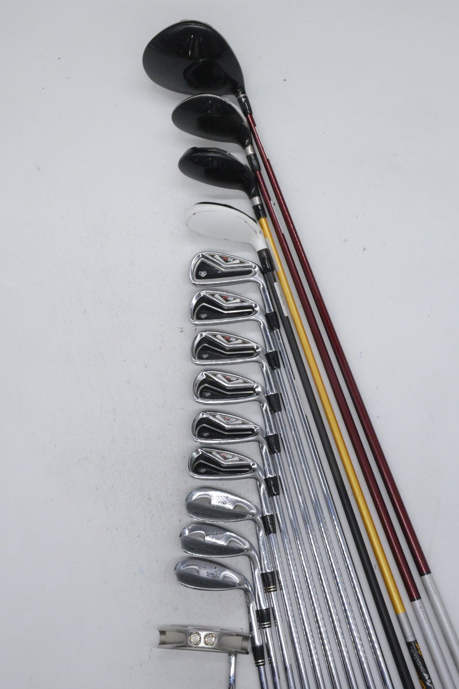 TaylorMade R9 TP Mixed Full Set S Flex -0.25" Golf Clubs GolfRoots 