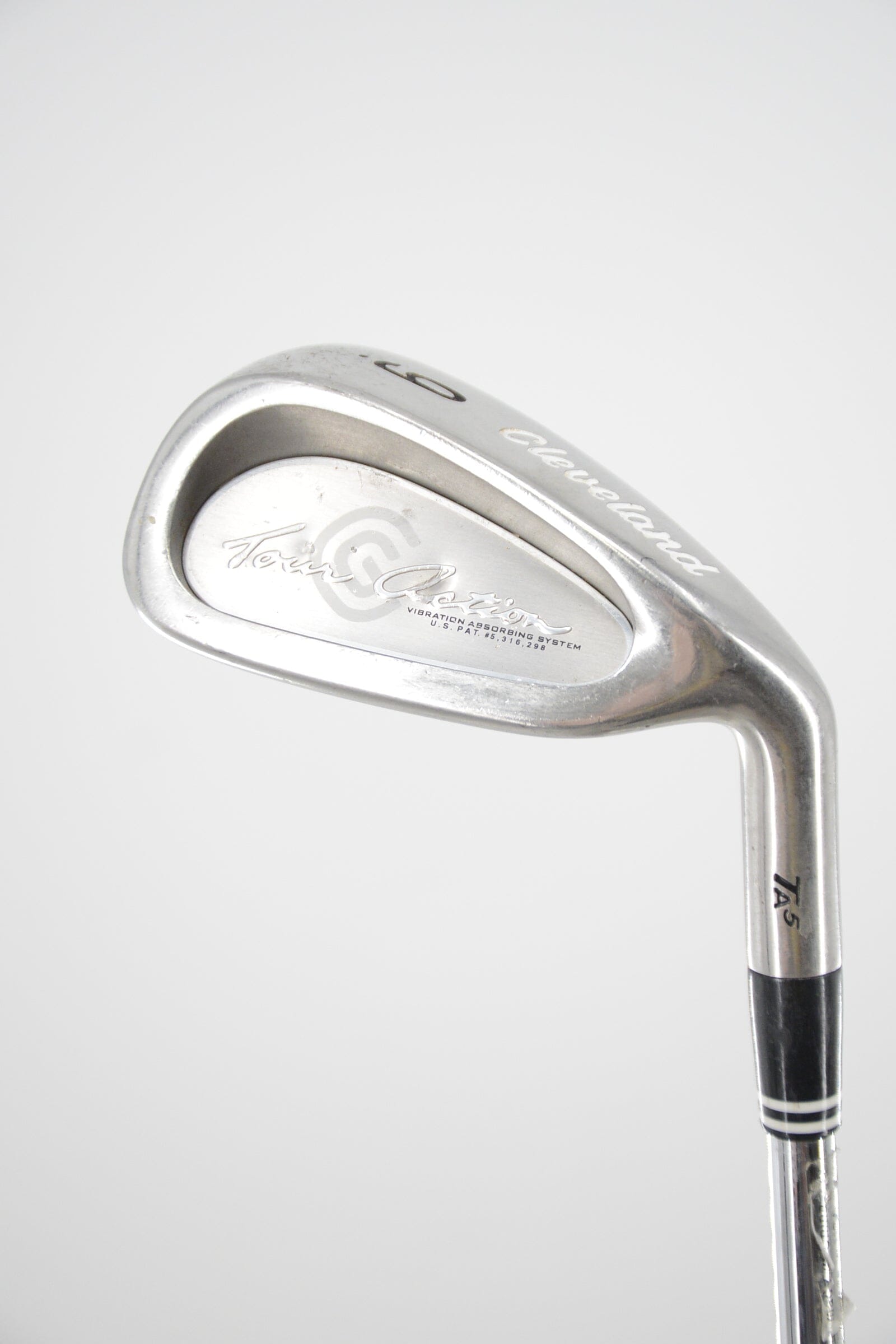 Cleveland Ta5 (Silver Foil Medallion) 9 Iron S Flex 35.5" Golf Clubs GolfRoots 