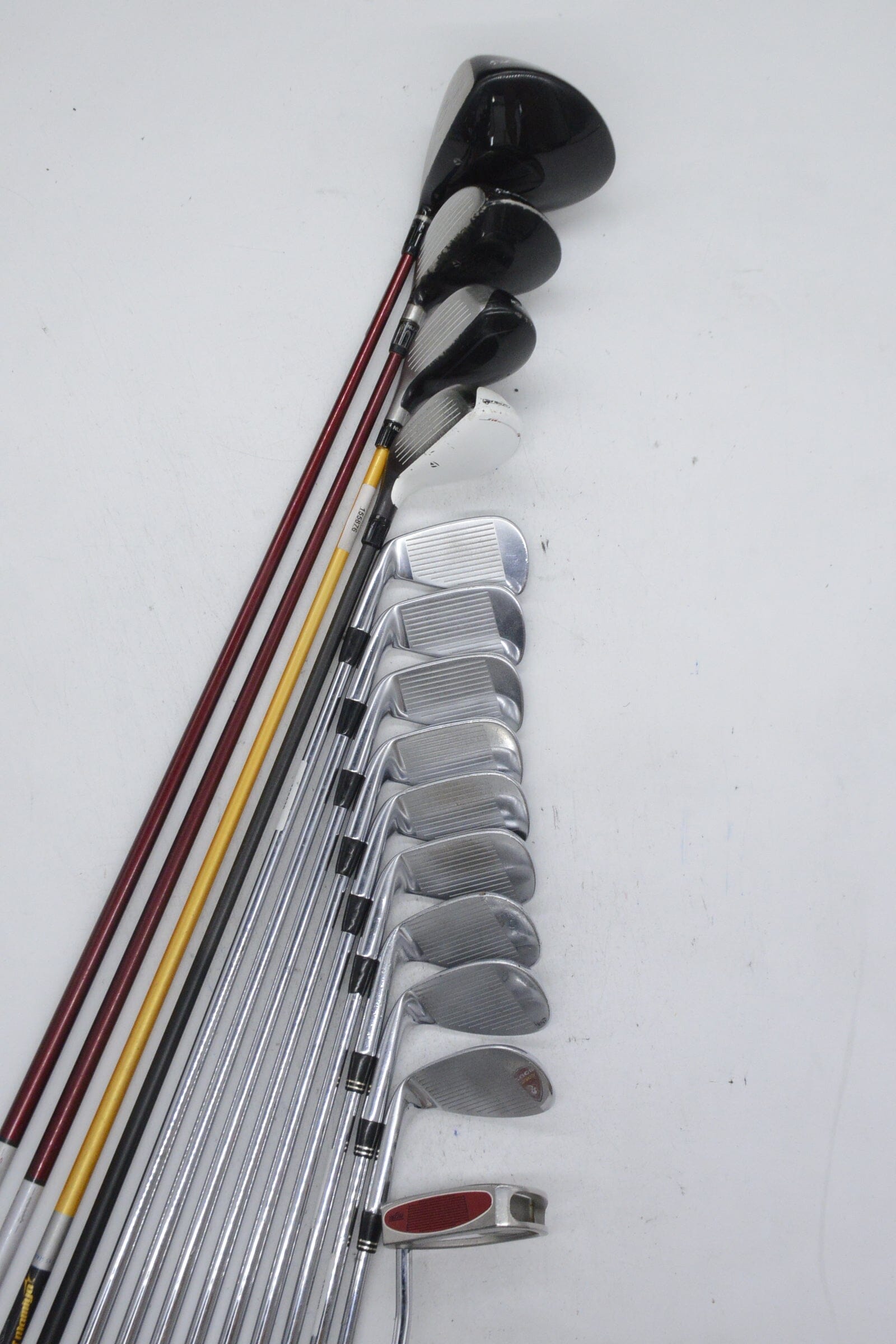 TaylorMade R9 TP Mixed Full Set S Flex -0.25" Golf Clubs GolfRoots 