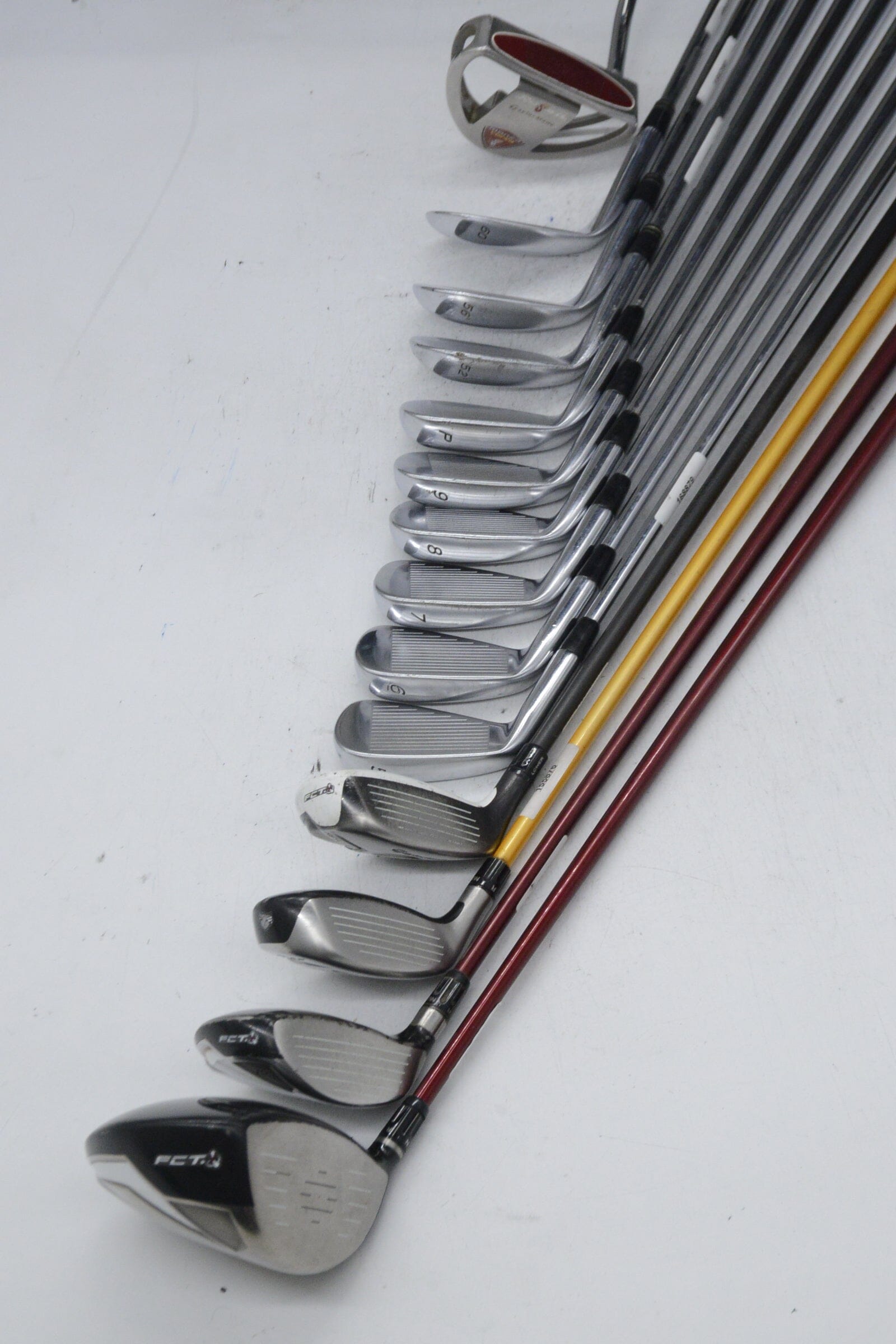 TaylorMade R9 TP Mixed Full Set S Flex -0.25" Golf Clubs GolfRoots 