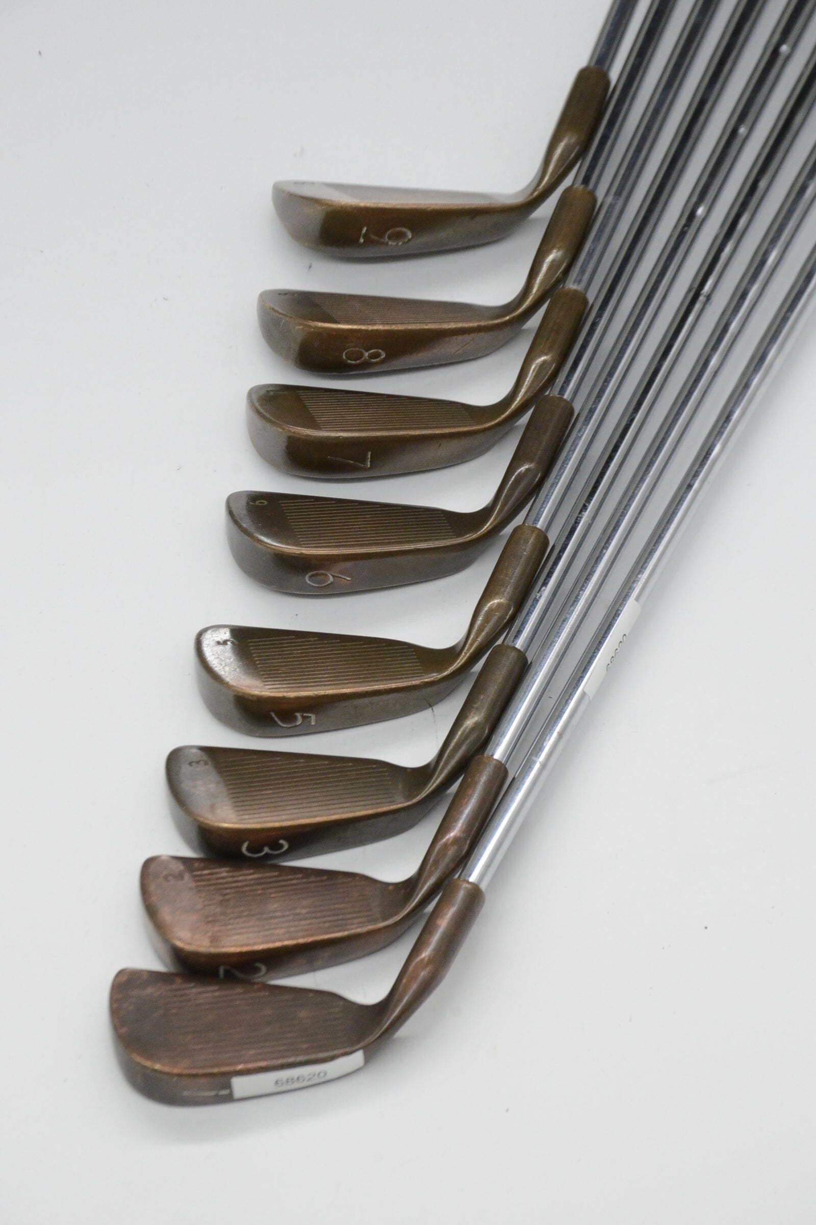 Ping Eye 2 Beryllium Copper 1-3, 5-9 Iron Set S Flex -0.25" Golf Clubs GolfRoots 