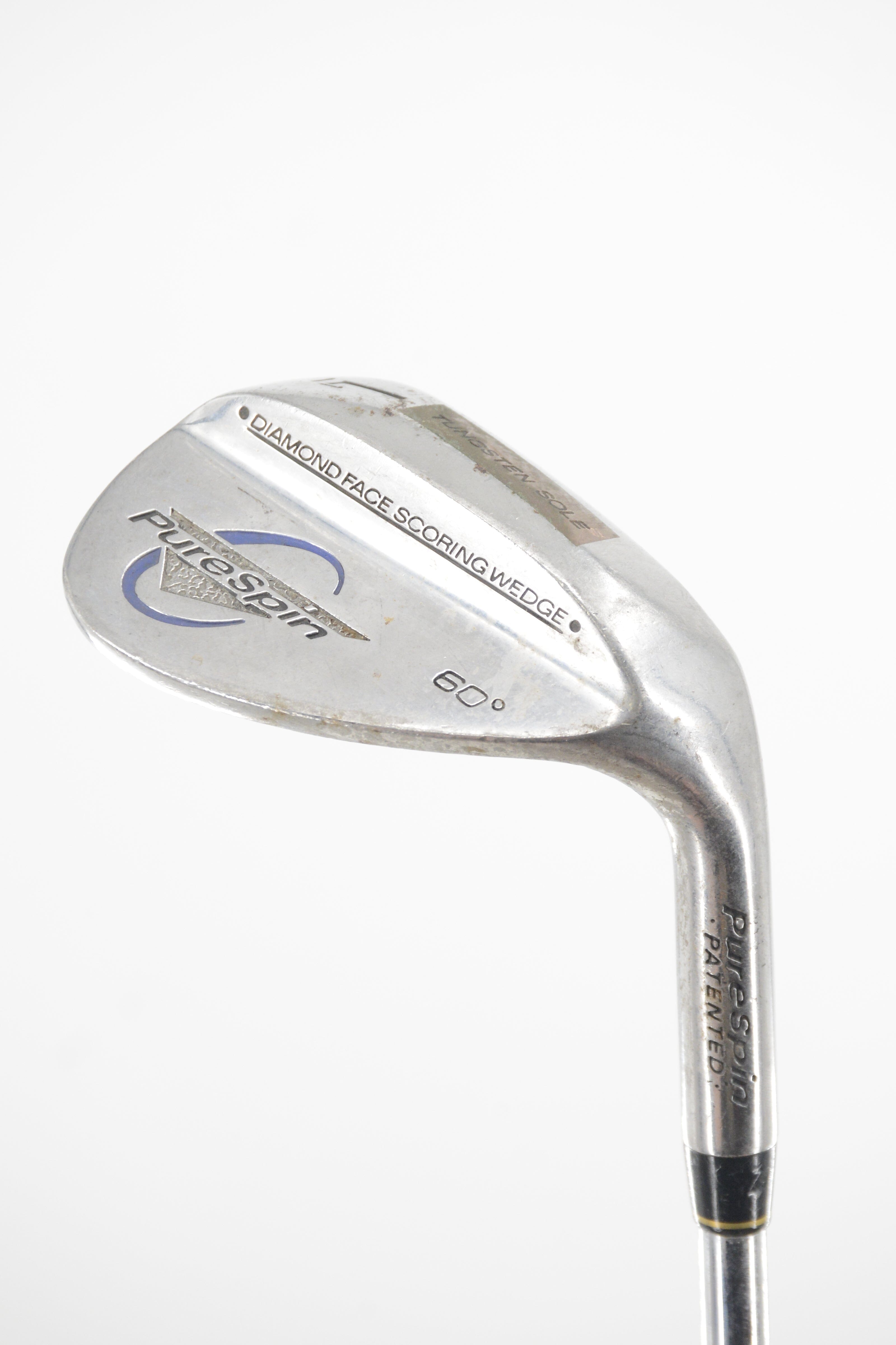 PureSpin Tungsten Sole 60 Degree Wedge R Flex 35" Golf Clubs GolfRoots 