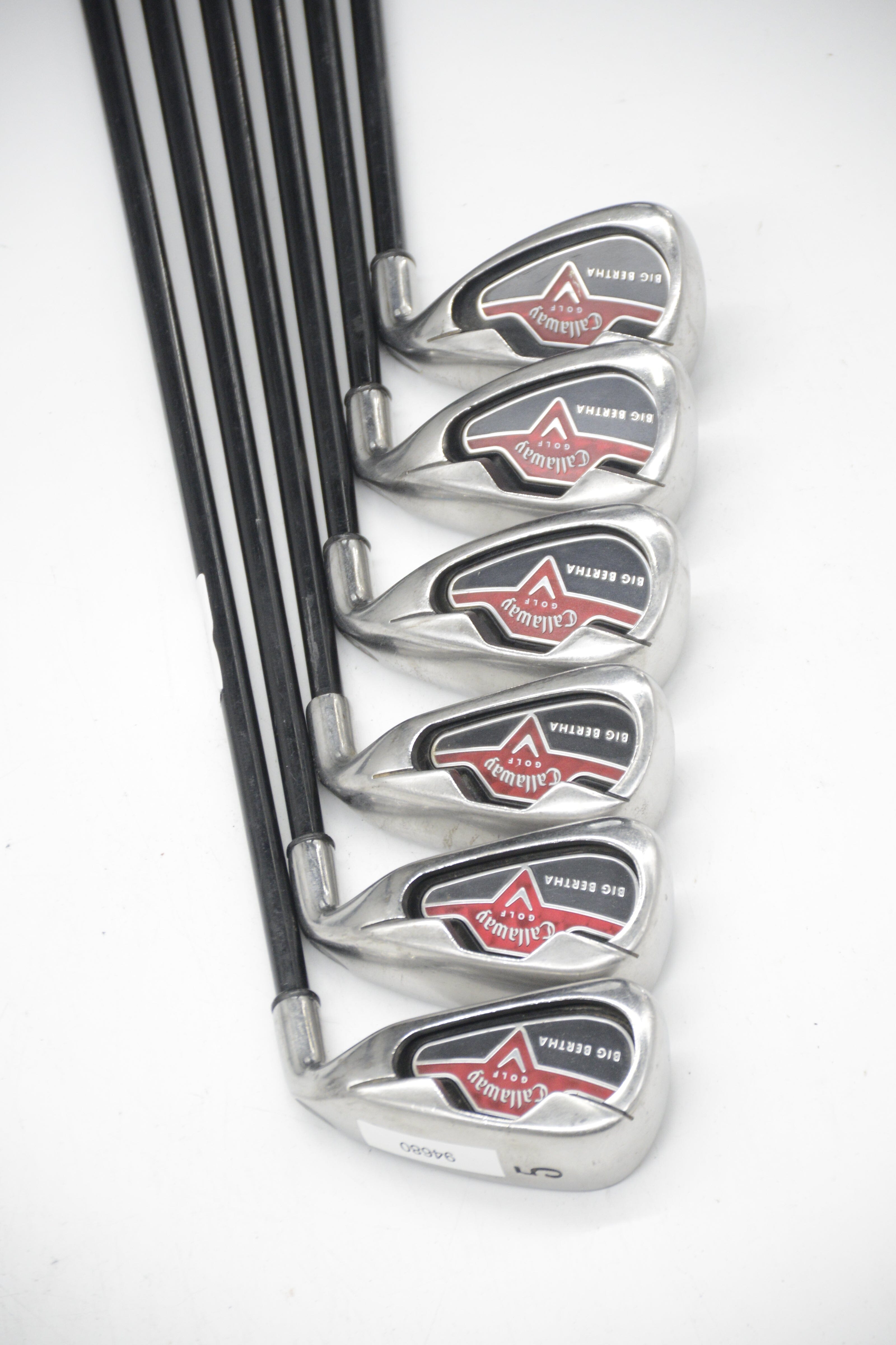 Callaway Big Bertha 2006 5-PW Iron Set R Flex -0.5" Golf Clubs GolfRoots 