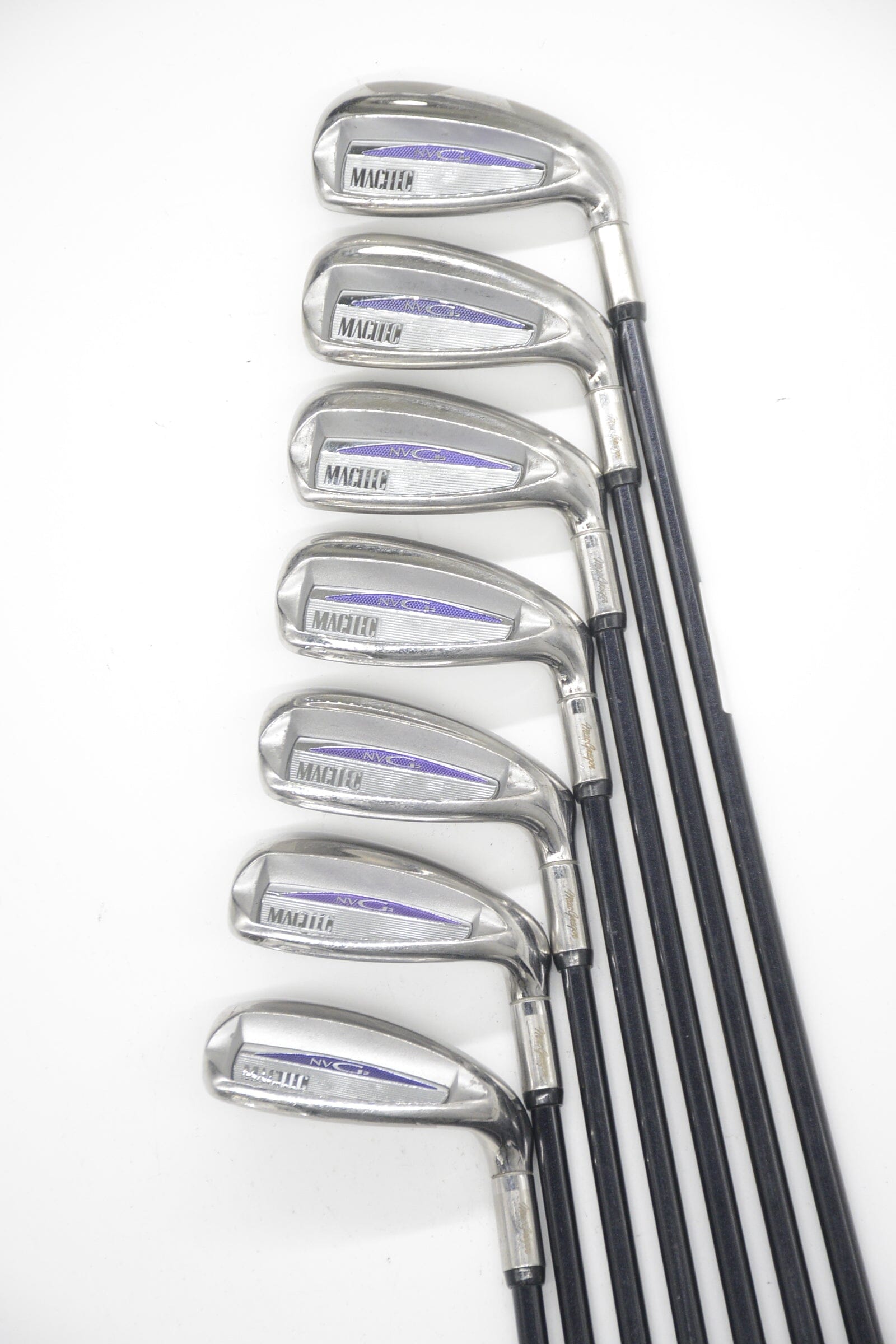 Women's MacGregor Mactec NVG2 5-PW, SW Iron Set W Flex -0.75" Golf Clubs GolfRoots 