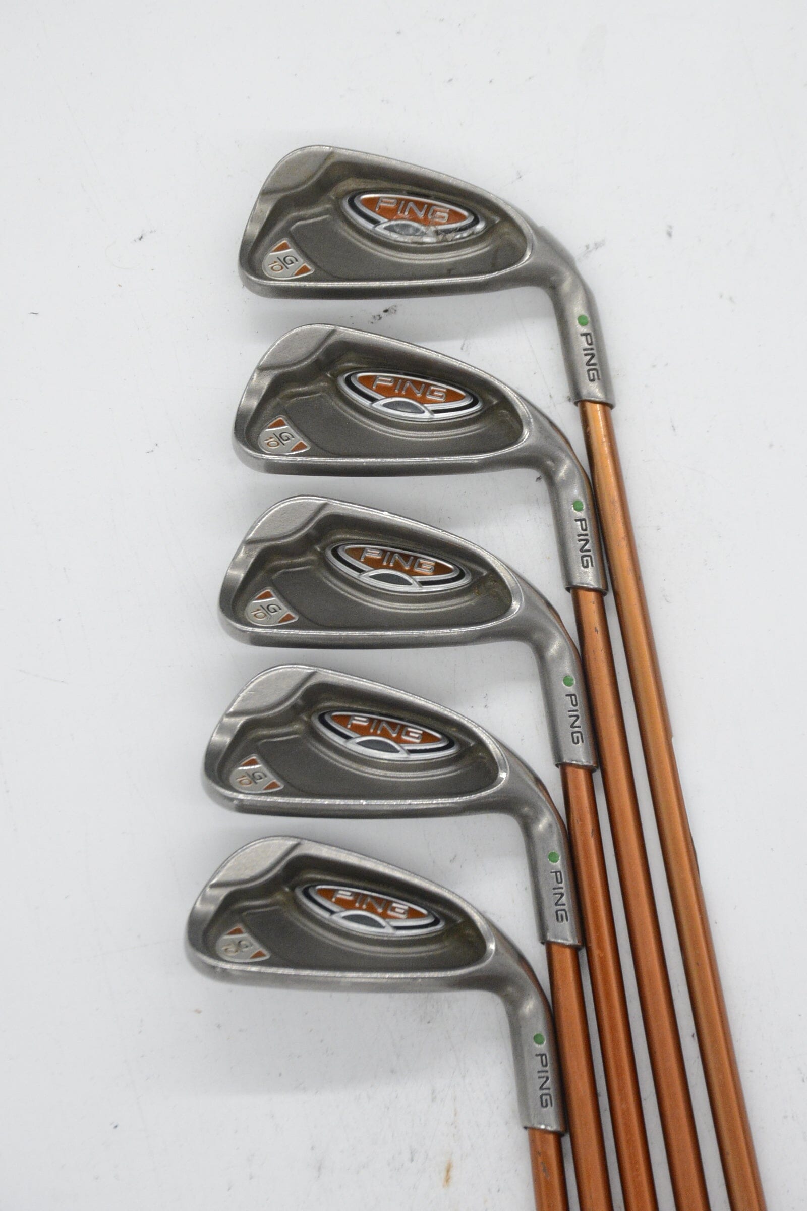 Ping G10 5-9 Iron Set SR Flex -0.5" Golf Clubs GolfRoots 
