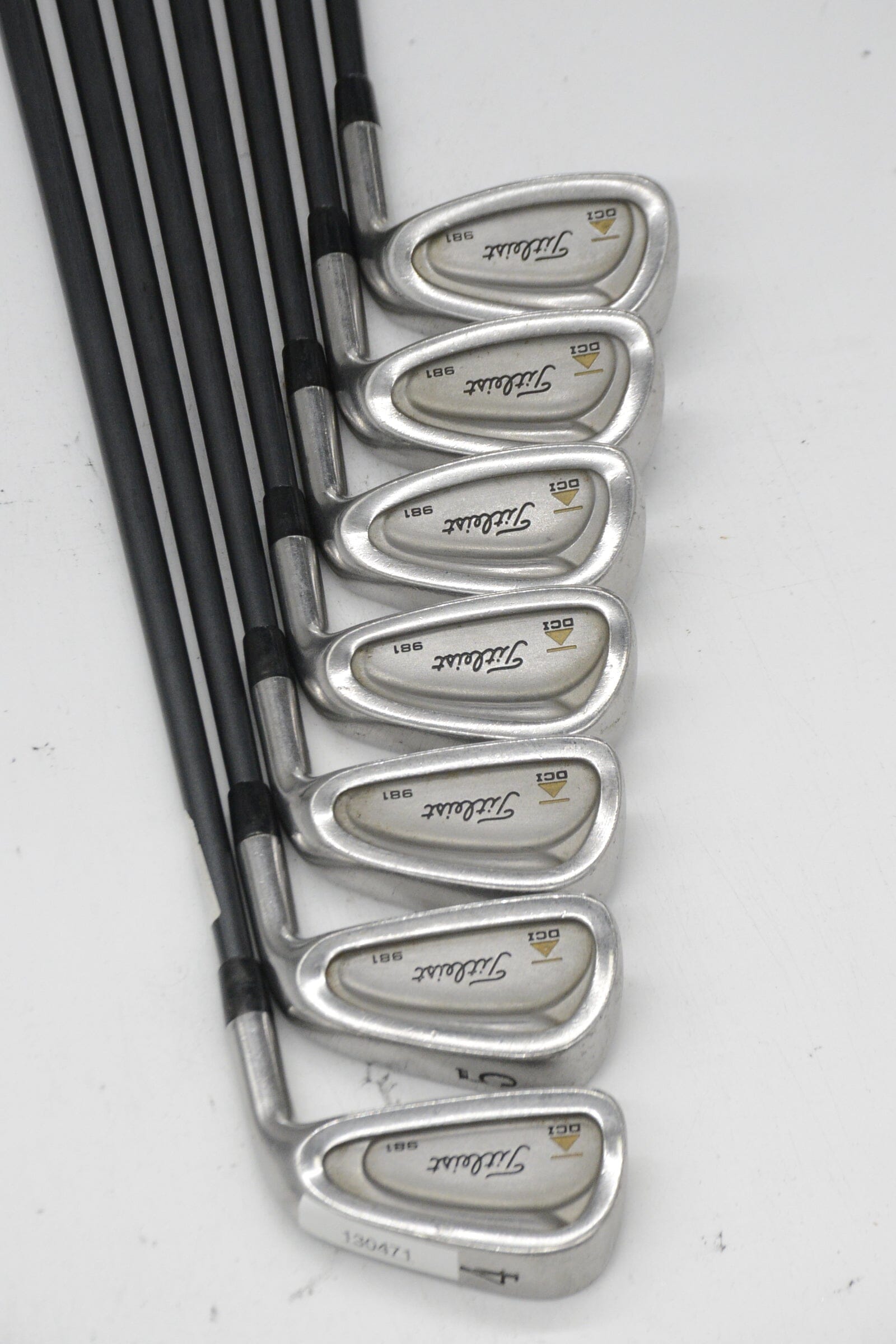 Titleist DCI 981 4-PW Iron Set R Flex -0.5" Golf Clubs GolfRoots 