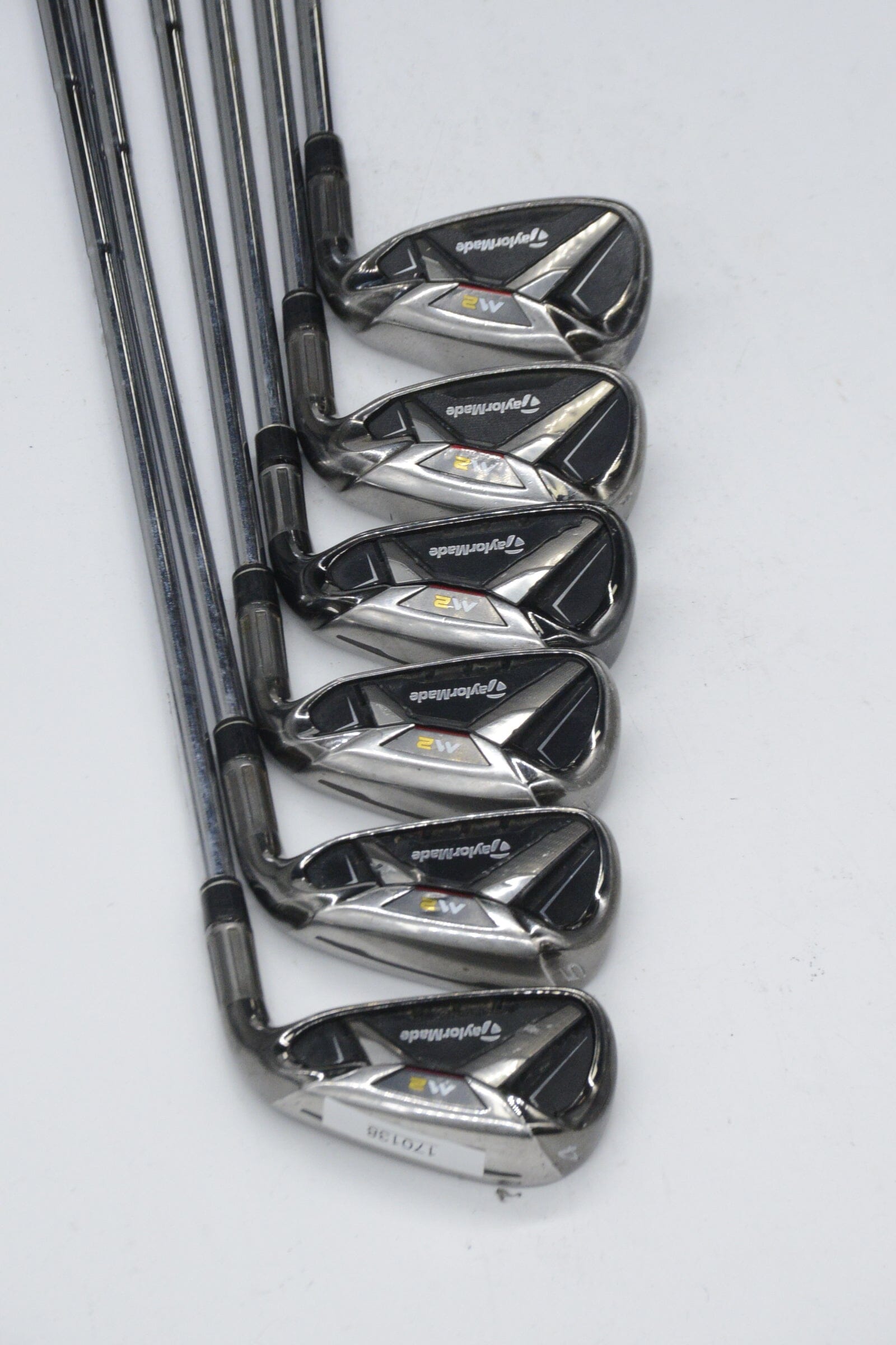 TaylorMade M2 4-9 Iron Set S Flex +1.25" Golf Clubs GolfRoots 