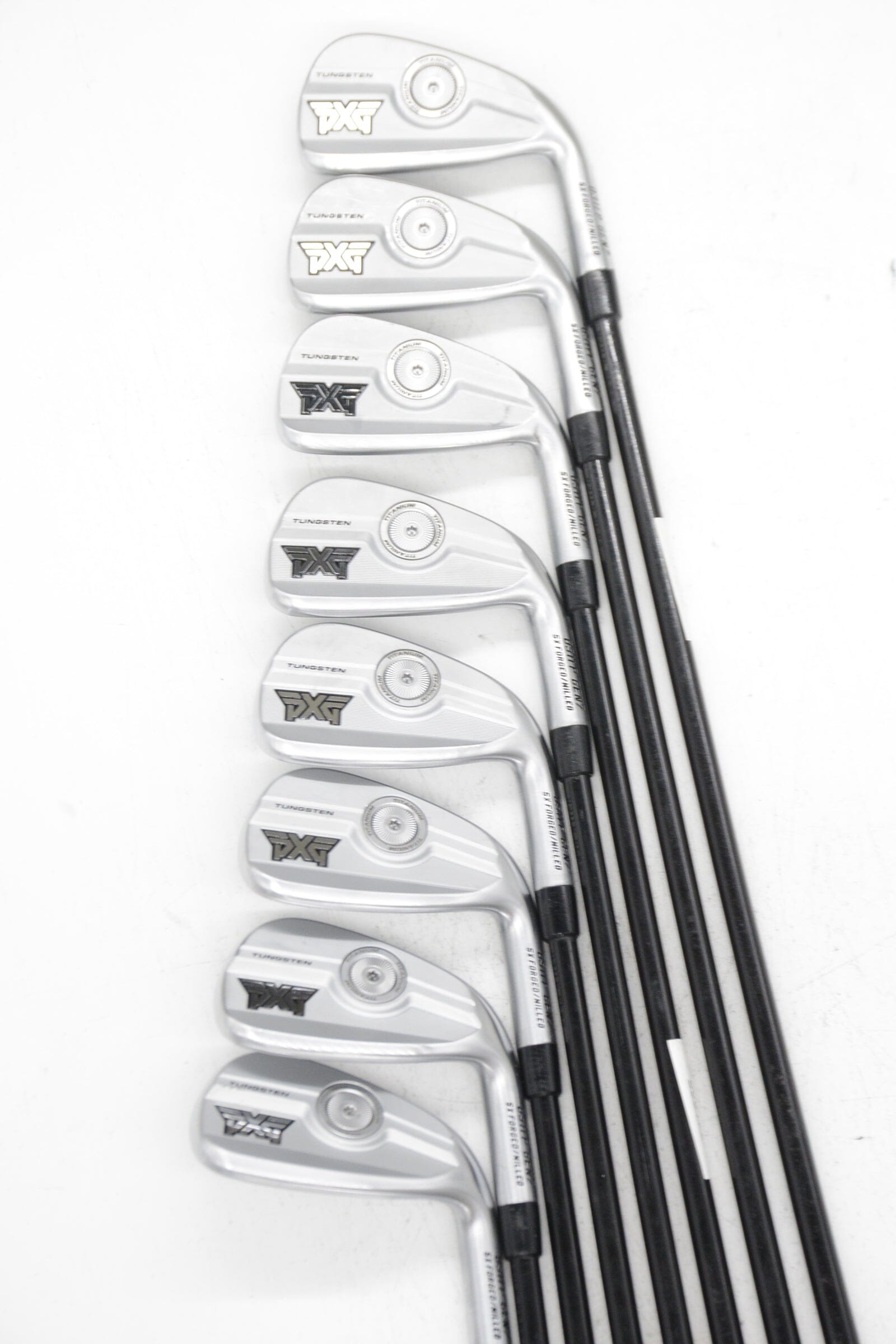 PXG 0311P Gen 7 Chrome 4-GW Iron Set S Flex Std Length Golf Clubs GolfRoots 