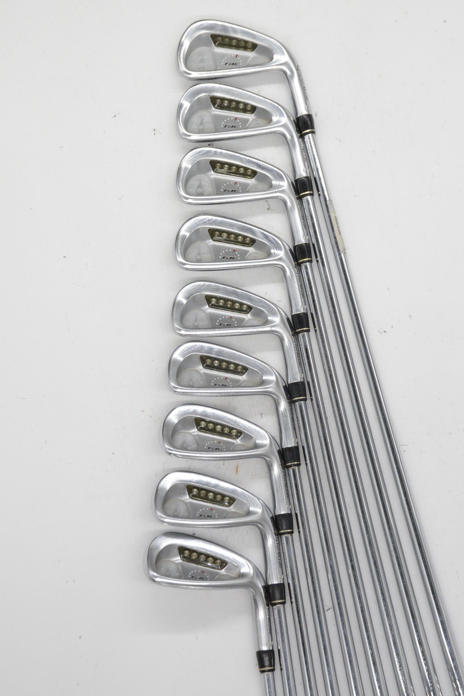 TaylorMade Rac LT 2-PW Iron Set S Flex Std Length Golf Clubs GolfRoots 