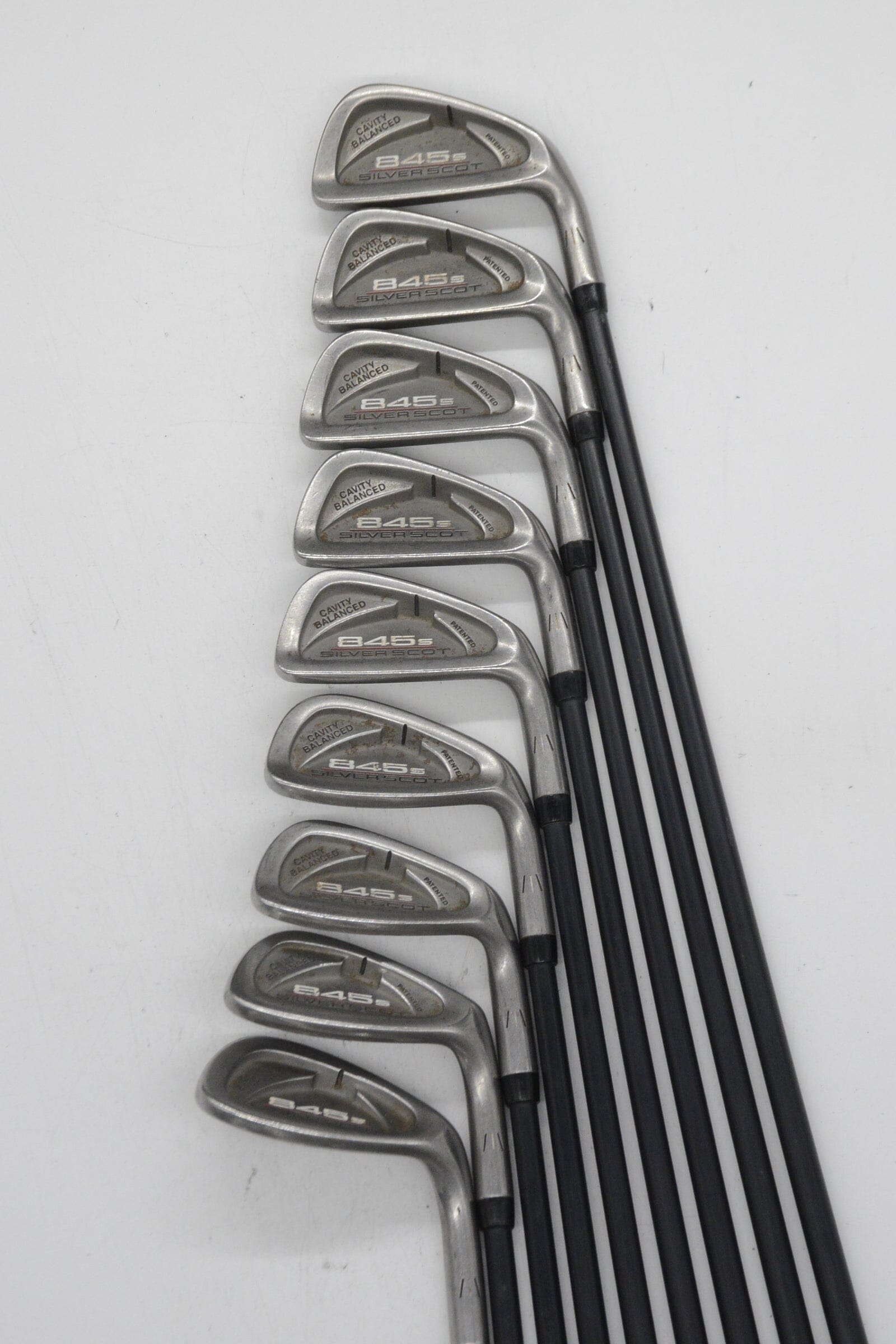 Tommy Armour 845S Silver Scot 2-6, 8-PW, SW Iron Set S Flex -0.25" Golf Clubs GolfRoots 