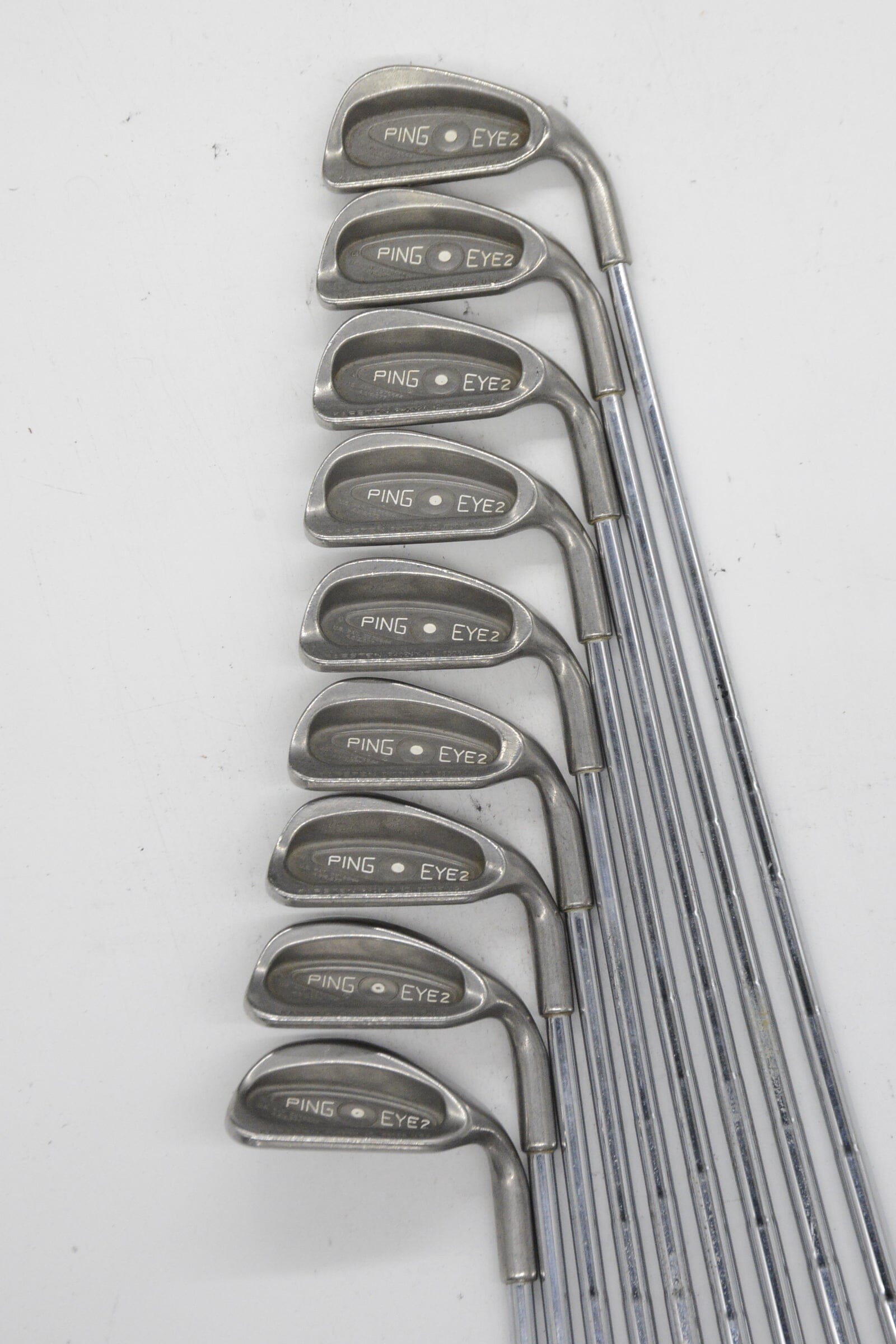 Ping Eye 2 3-PW, SW Iron Set R Flex +0.25" Golf Clubs GolfRoots 