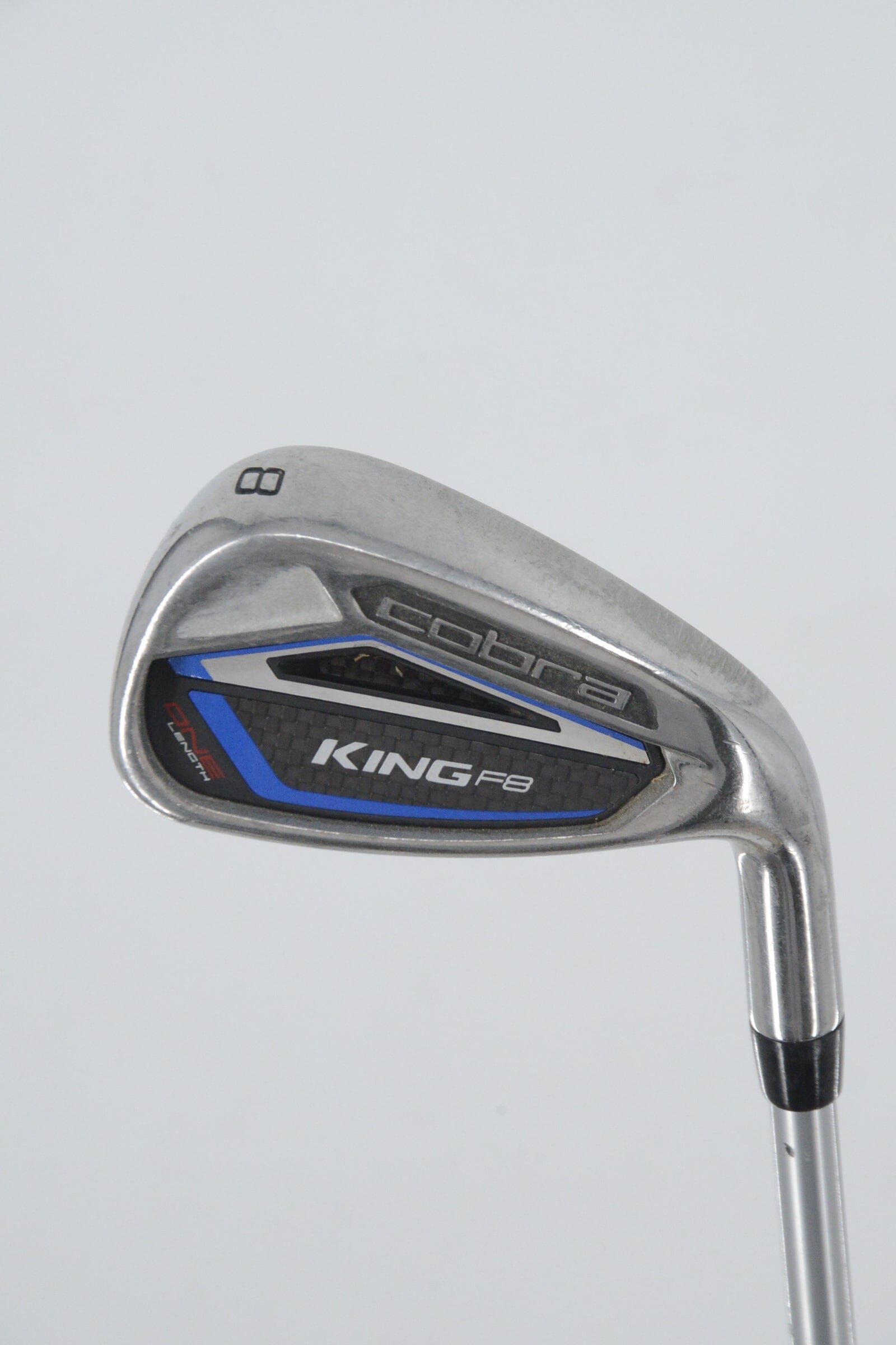 Cobra King F8 One Length 6-PW Iron Set R Flex -0.5" Golf Clubs GolfRoots 