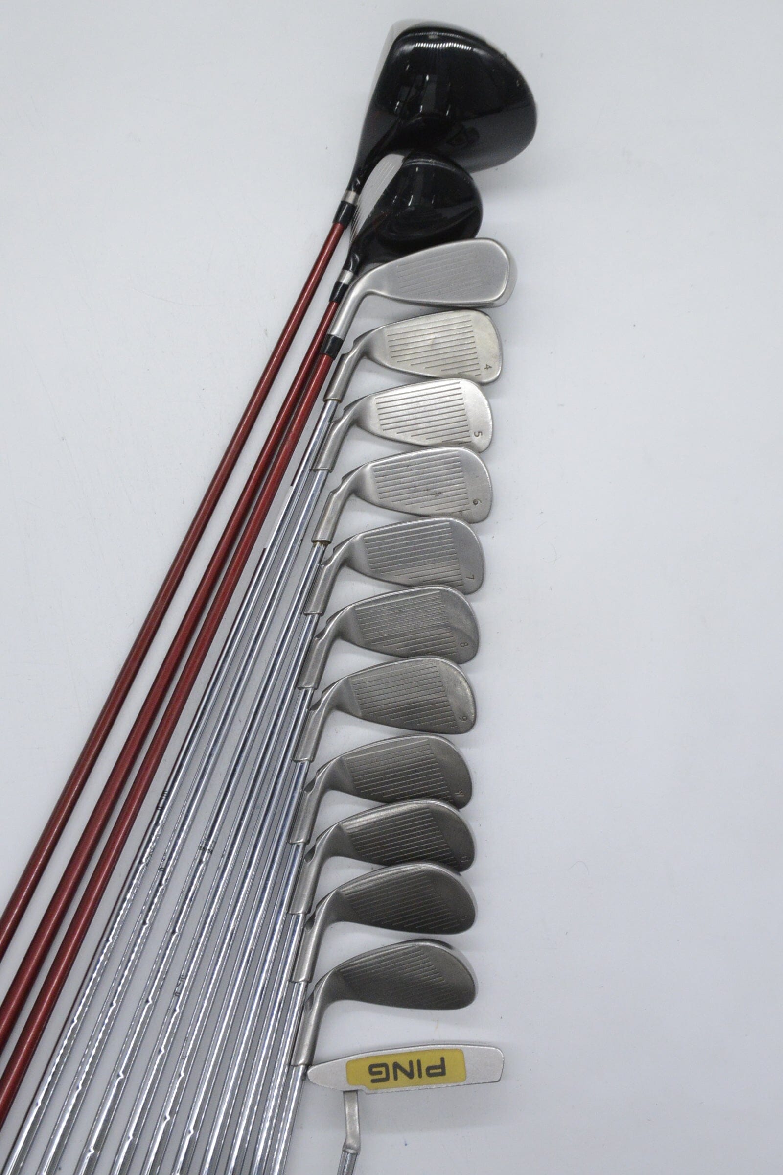 Ping G15 Mixed Full Set R Flex +0.75" Golf Clubs GolfRoots 